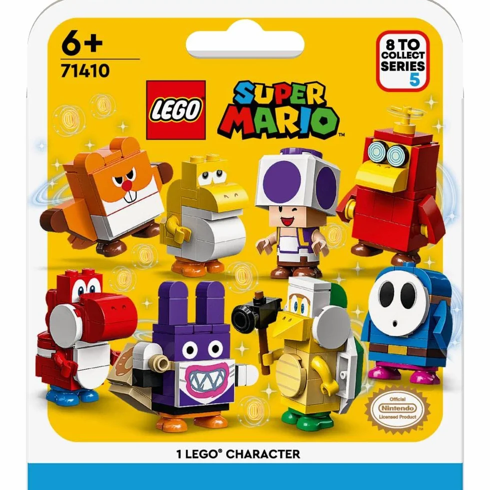 LEGO Super Mario 71410 Zestawy postaci — seria 5 | Kolekcjonerski prezent dla dzieci w wieku od sześciu lat (47 elementów)