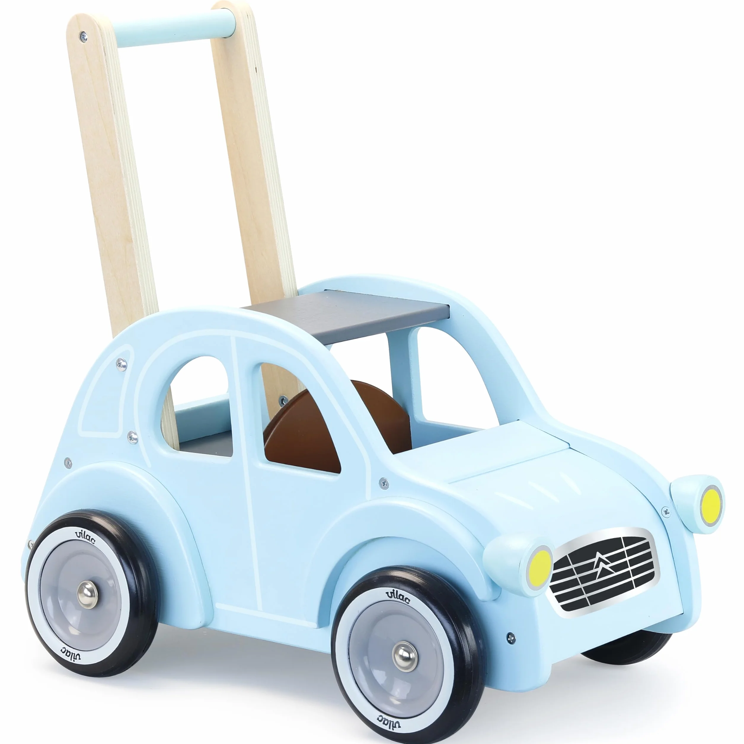 Vilac VIL1132 Chariot de Marche Citroen 2CV samoloty, niebieski, pequeño