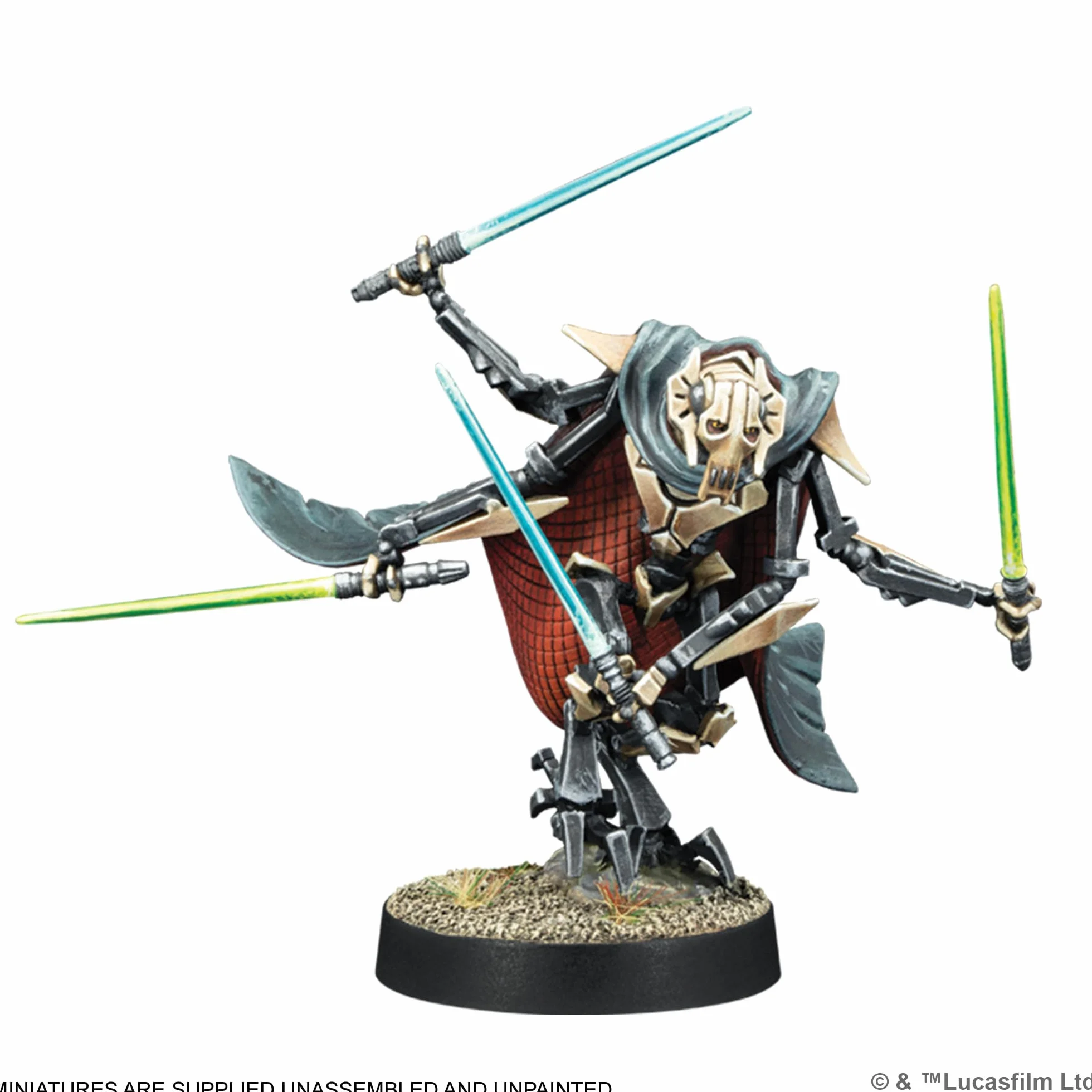 asmodee, Star Wars: Legion – Separatist Alliance zestaw startowy (Separatistenallianz-Starterset), Atomic Mass Games, tablet, dla 2 graczy, 14+ lata, 120-180 minut, niemiecki, wielojęzyczny