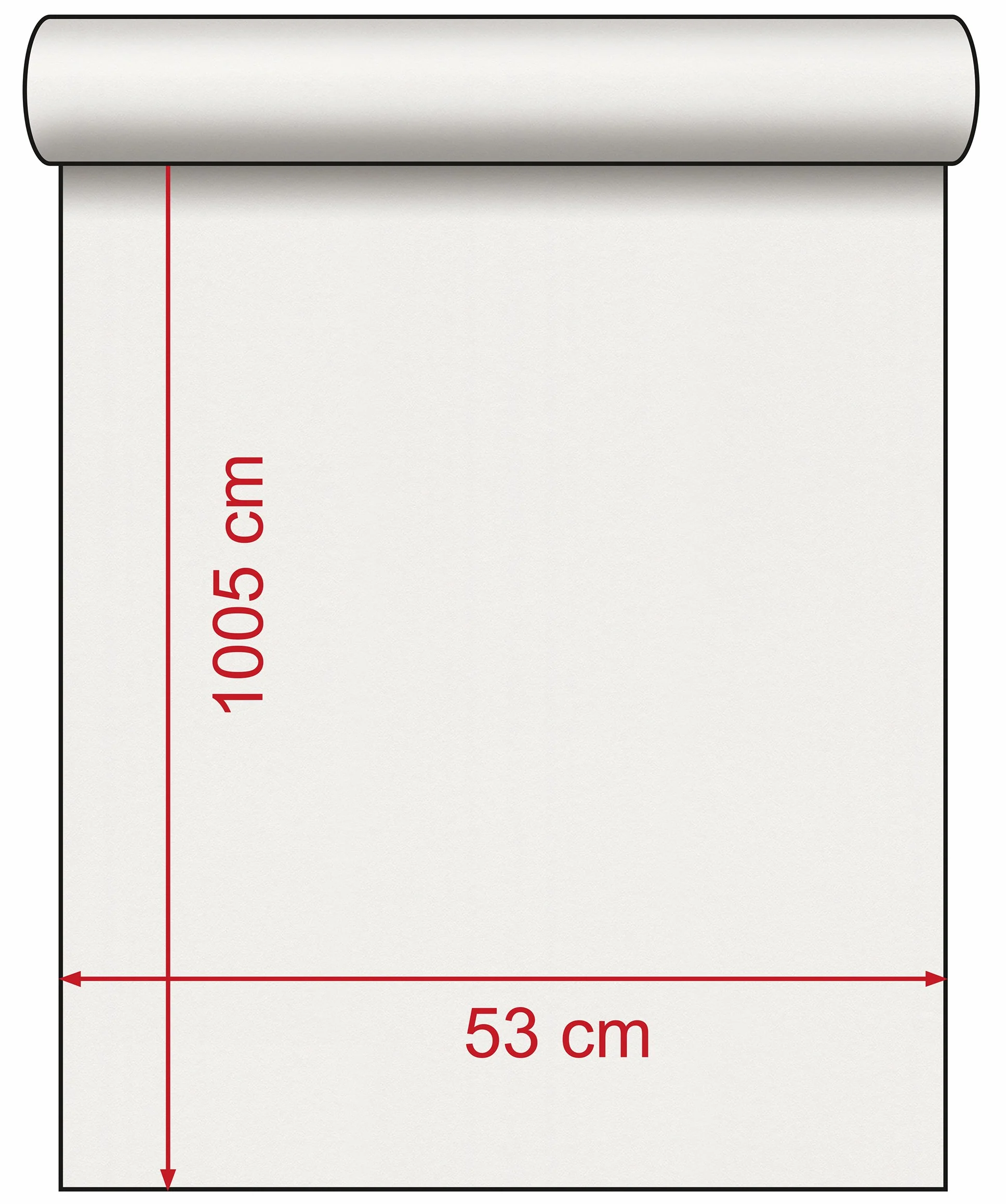 Rasch Tapeta flizelinowa (uniwersalna) biała 10,05 m x 0,53 m zmiana tapet 633368 tapeta, 10,05 0,53 m
