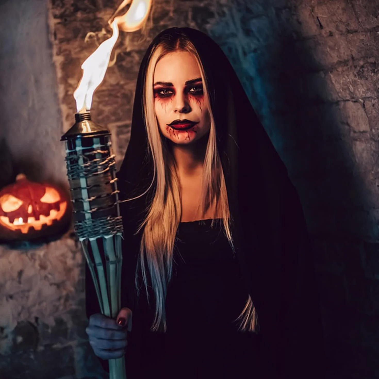 Czarna peleryna z kapturem, długi szlafrok dla dorosłych/dzieci, średniowieczny płaszcz, czarownica, cosplay, szlafrok na maskaradę, kostium na Halloween, imprezę cosplay, 180 cm
