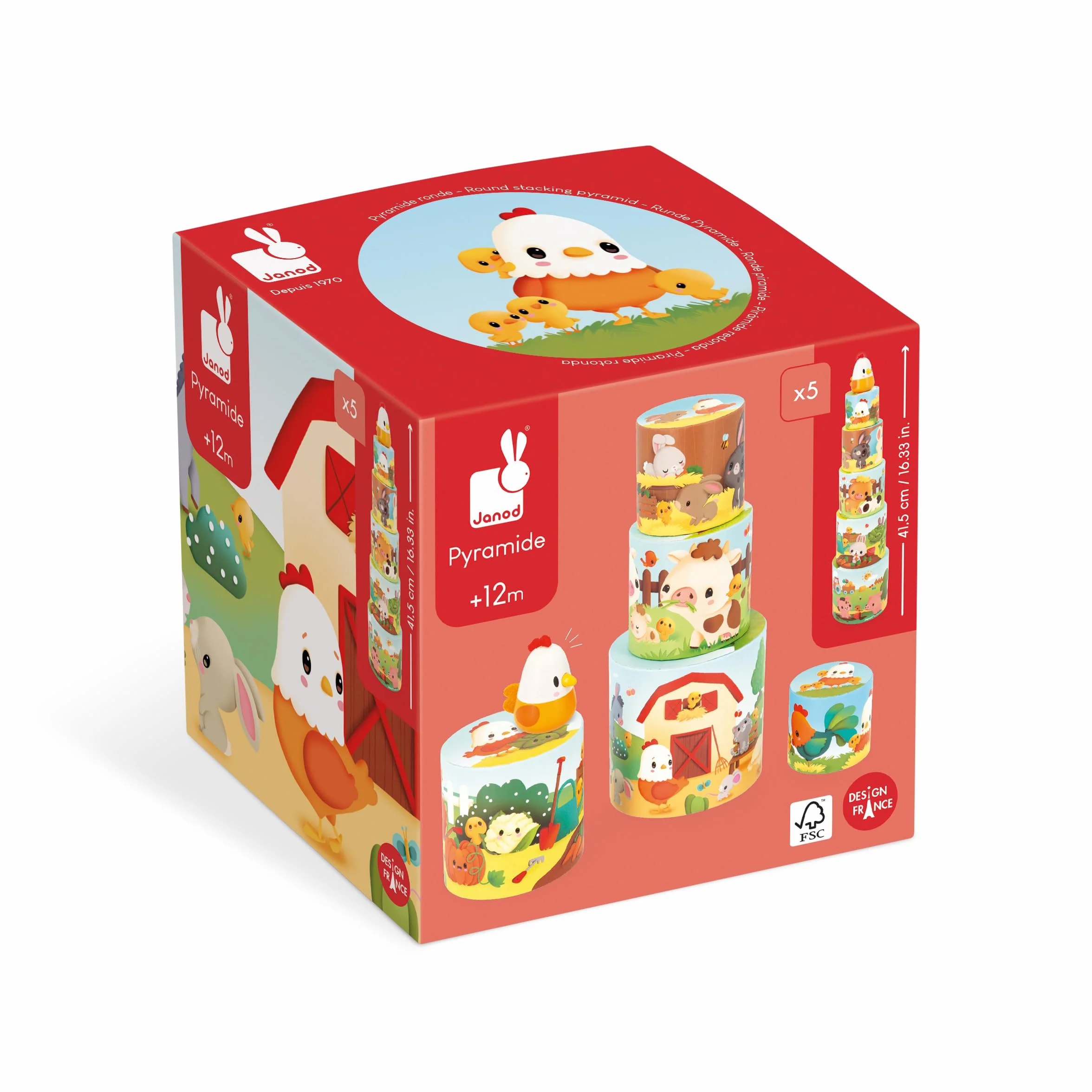 JANOD- Gry edukacyjne, Wielobarwny (J03310)