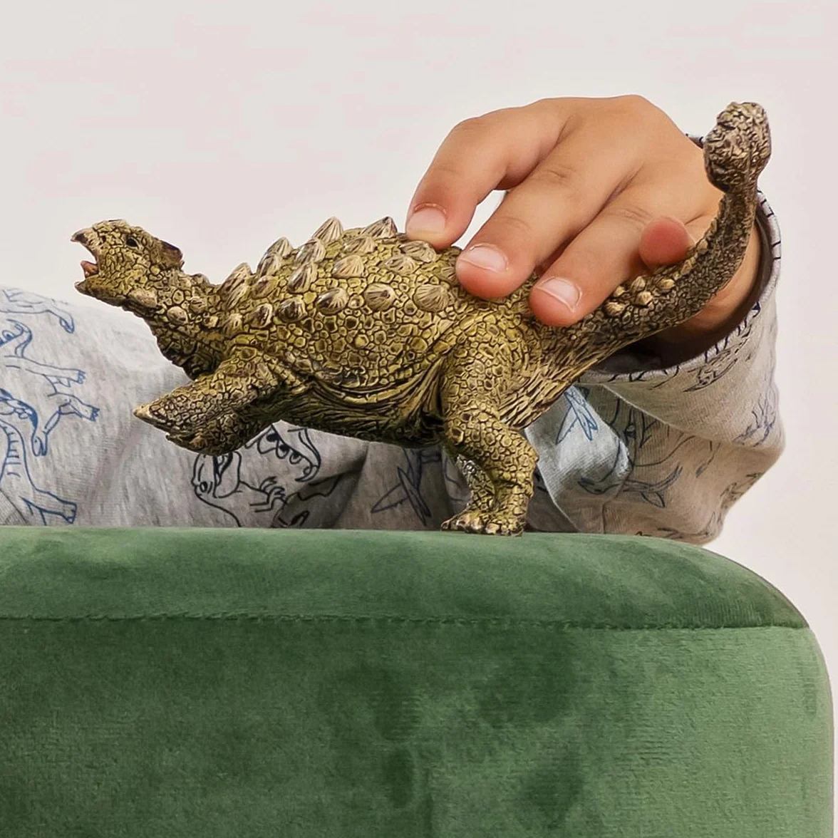 schleich DINOSAURS | Ankylosaurus 15023 | szczegółowa figurka dinozaura | zabawka dinozaur do kolekcjonowania | świetny prezent dla dziewczynek i chłopców | zabawka dinozaur od 3 lat | 14 x 7 x 11 cm