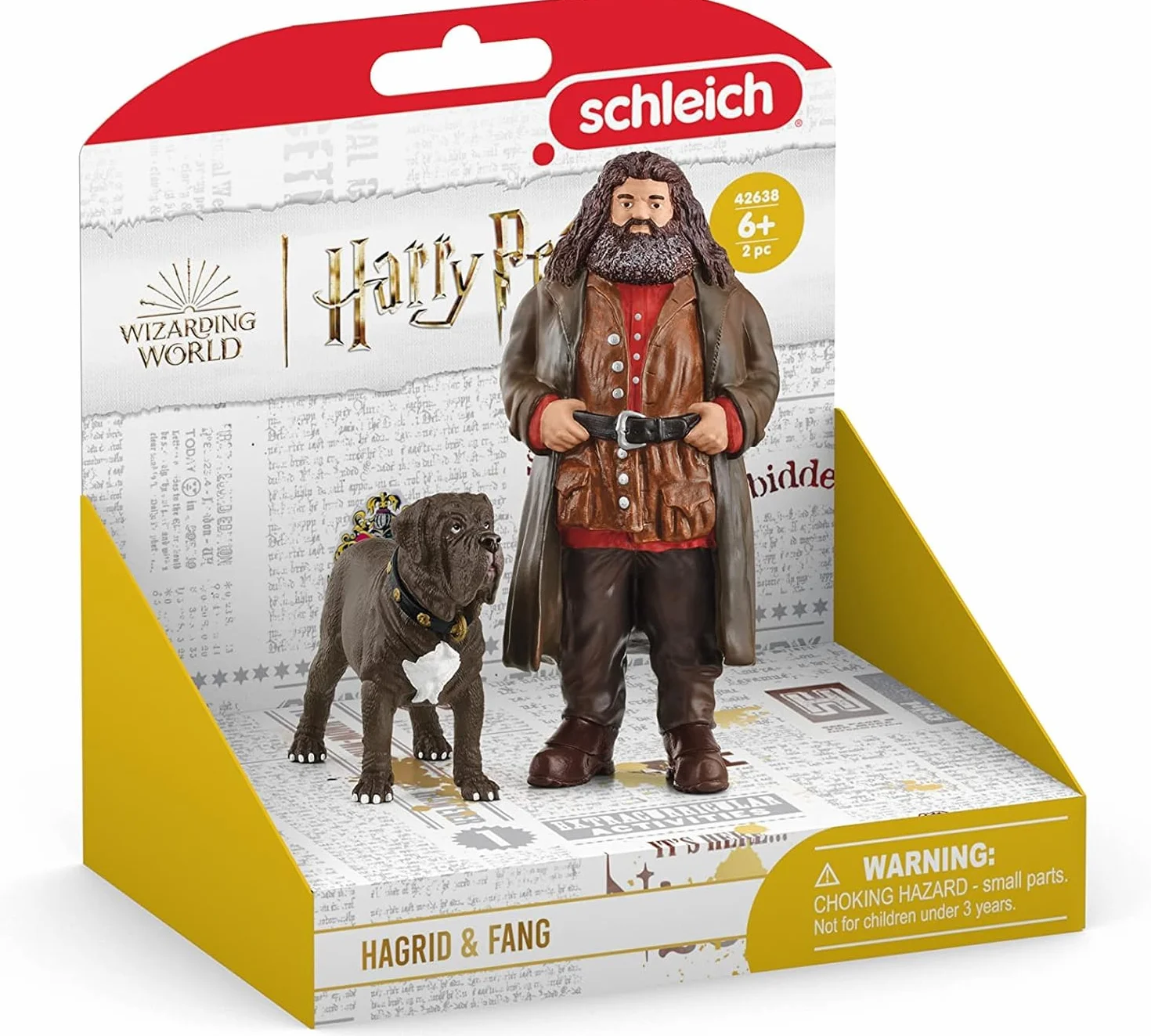 Schleich Harry Potter Hagrid i Kieł 42638 Zestaw z figurką dla dzieci od 6 lat