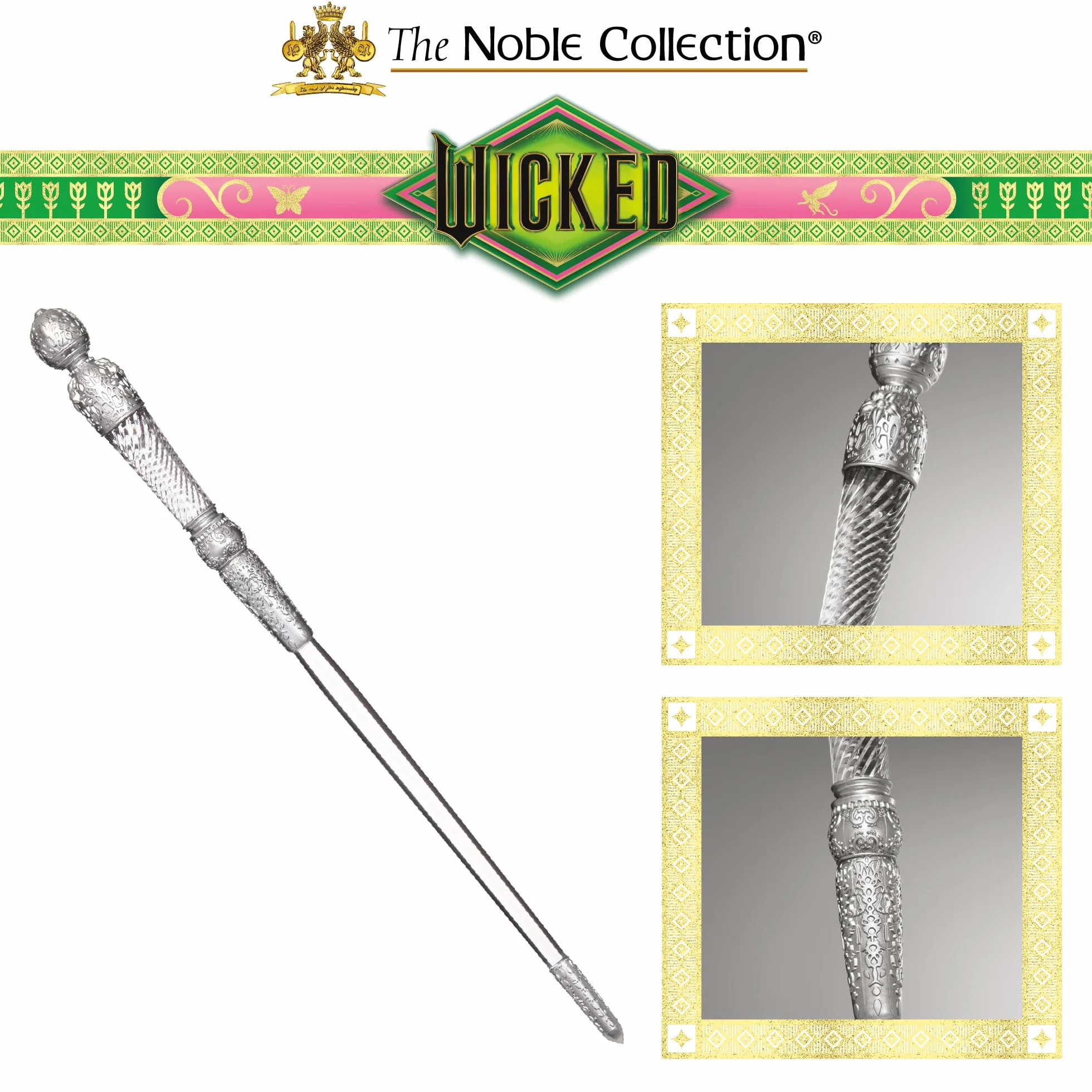 Wicked. Glinda Training Wand. The Noble Collection