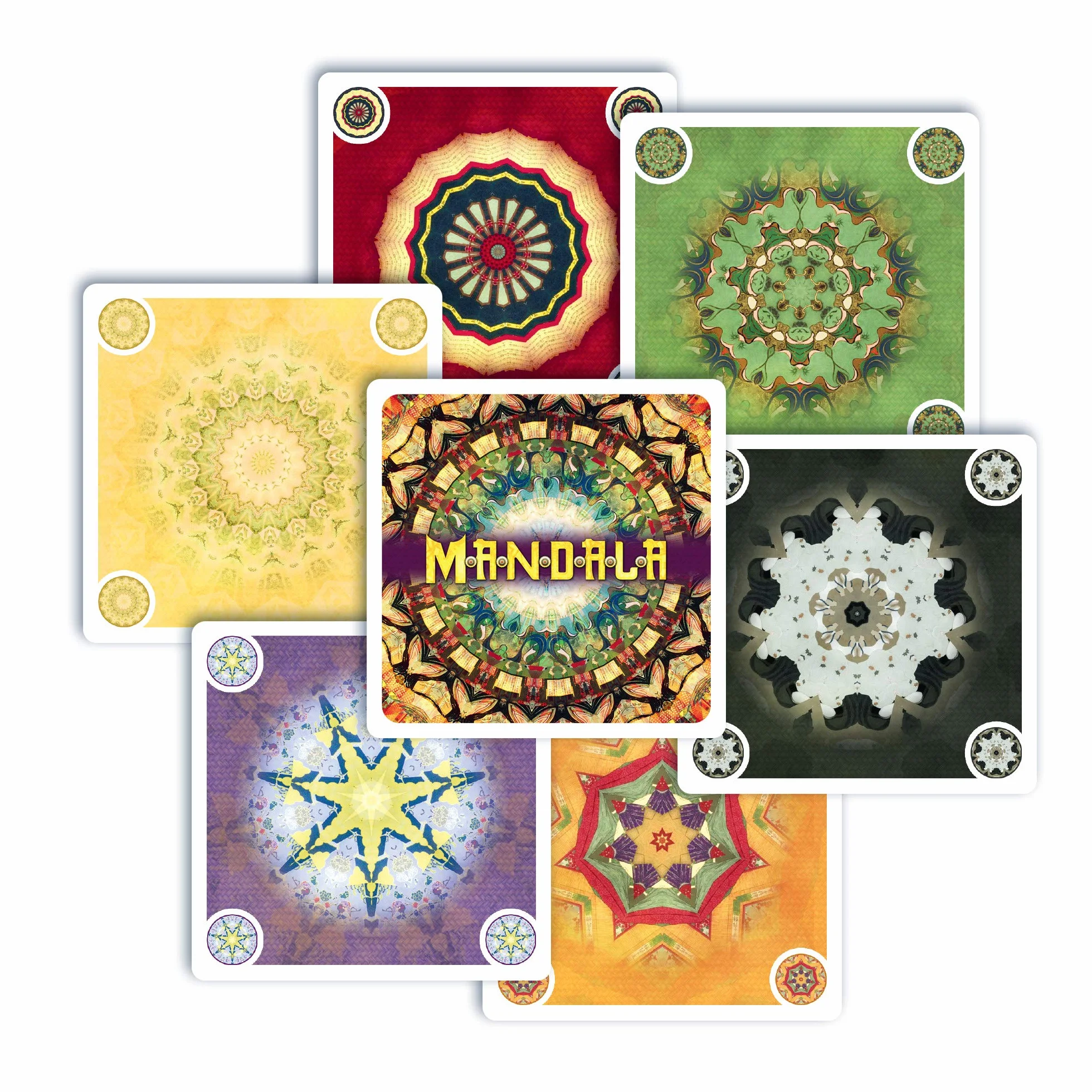 Lookout Spiele, Mandala, Board Game, 2 Players, Ages 10+, 30 to 60 Minute Playing Time