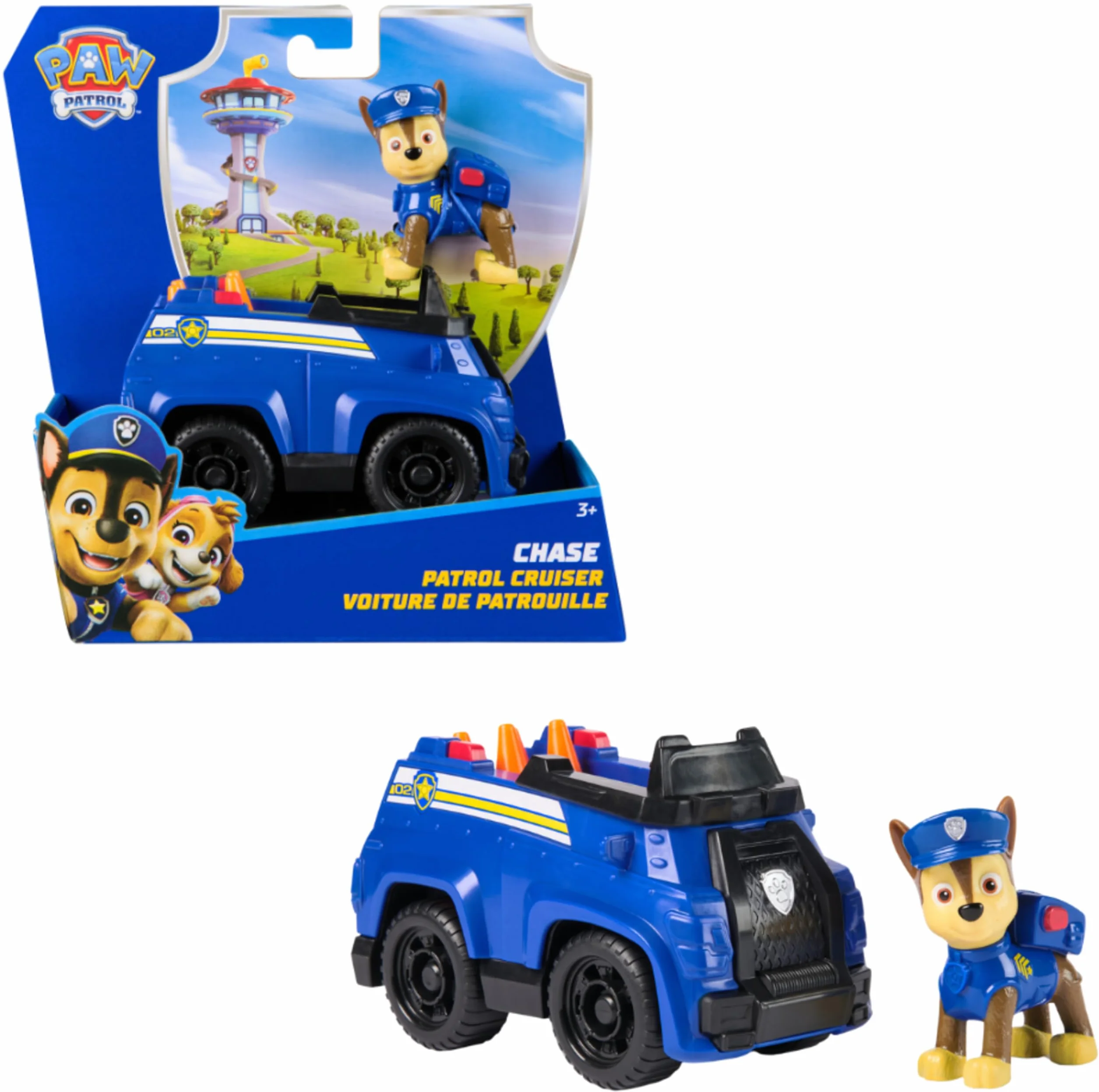 Psi Patrol: Pojazd Podstawowy Chase (Solid)