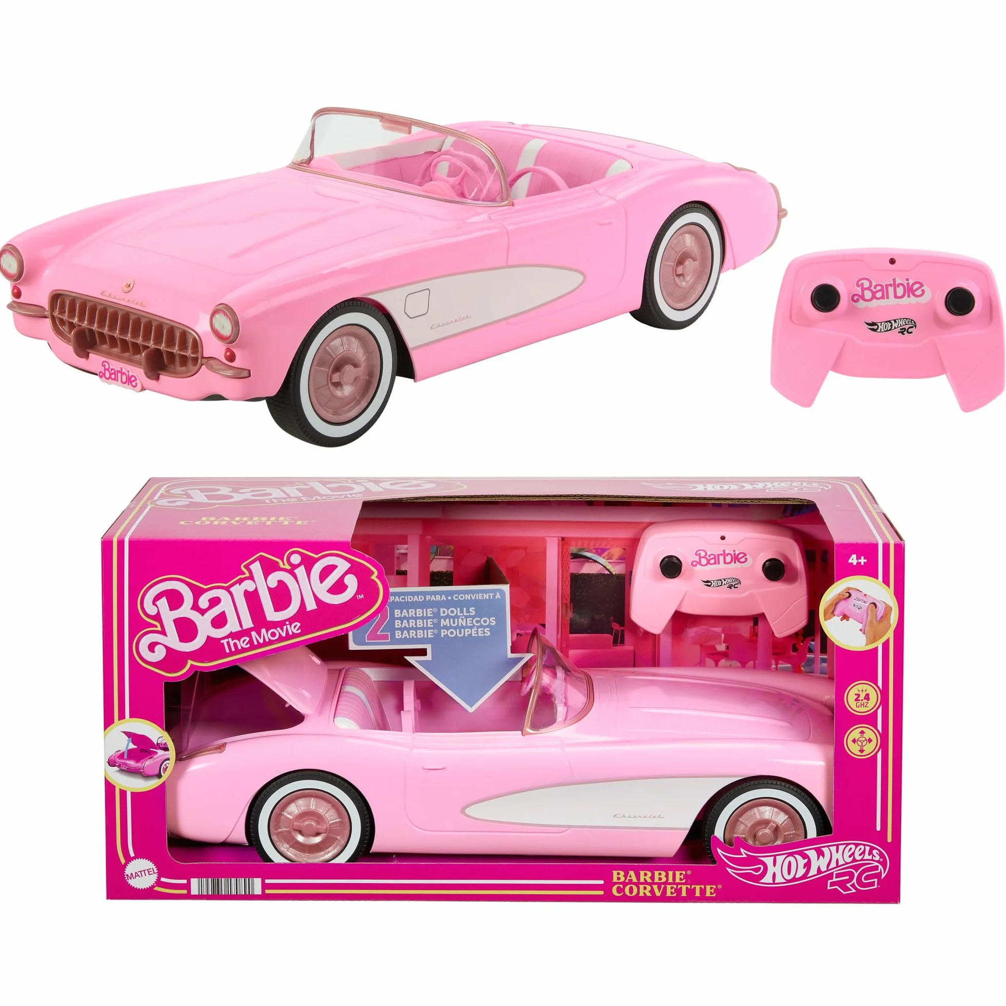 Hot Wheels Kabriolet Samochód, Wielokolorowy, 42,7 x 18,3 x 11,9 cm
