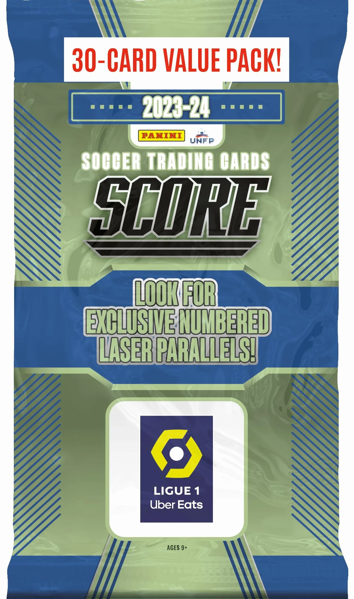 Panini SC Score Trading Cards Ligue 1 2023-2024 Pudełko 12 opakowań tłuszczu, 201630BOX12FP, karton