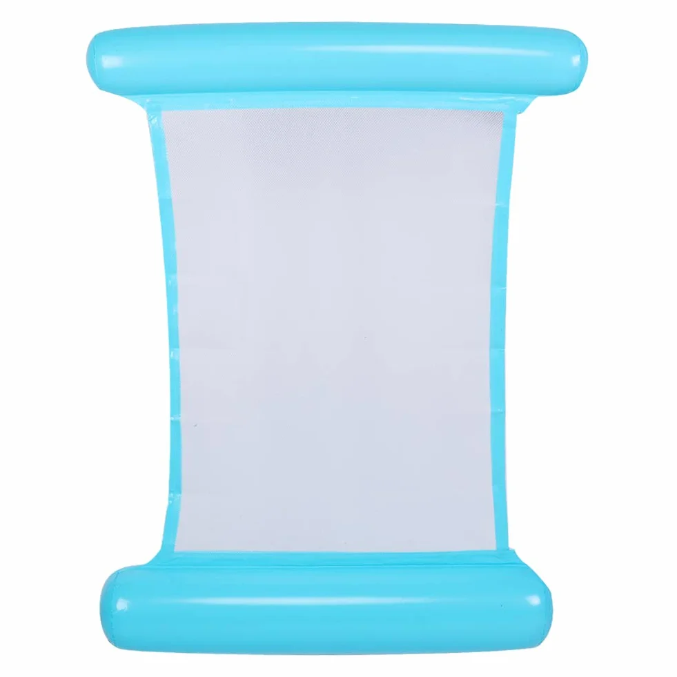 Hamak Nadmuchiwany pływak do basenu Nadmuchiwany fotel Hamak wodny, pływak do basenu Hamak dla dorosłych(sky blue)