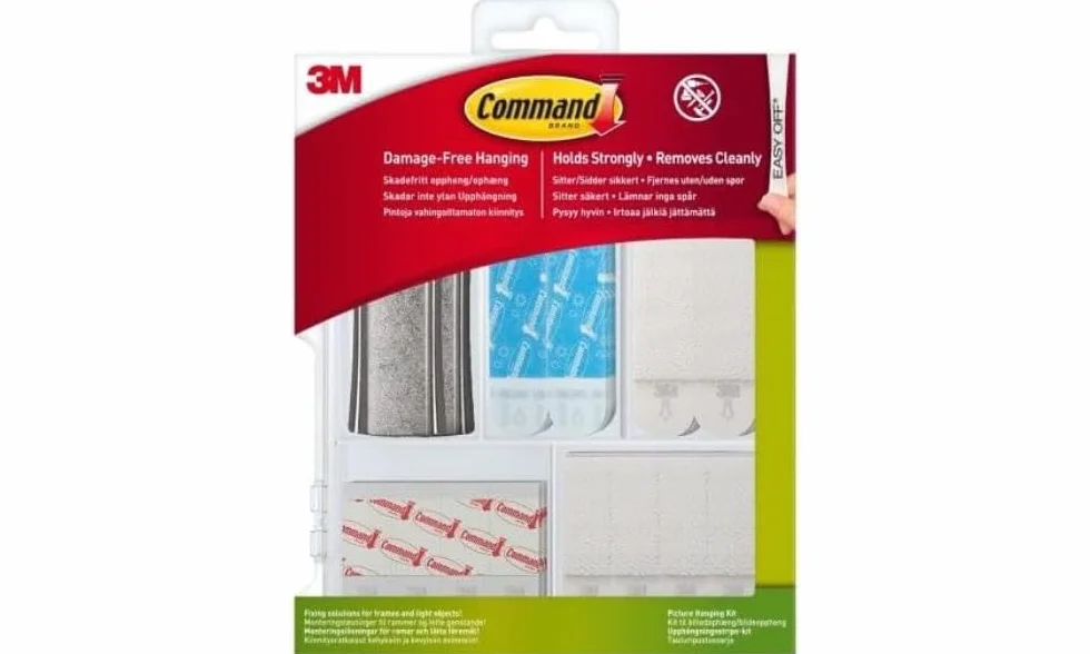 Command Zestaw do zawieszenia obrazów, wielokolorowy, 2,54 x 15,24 x 20,32 cm
