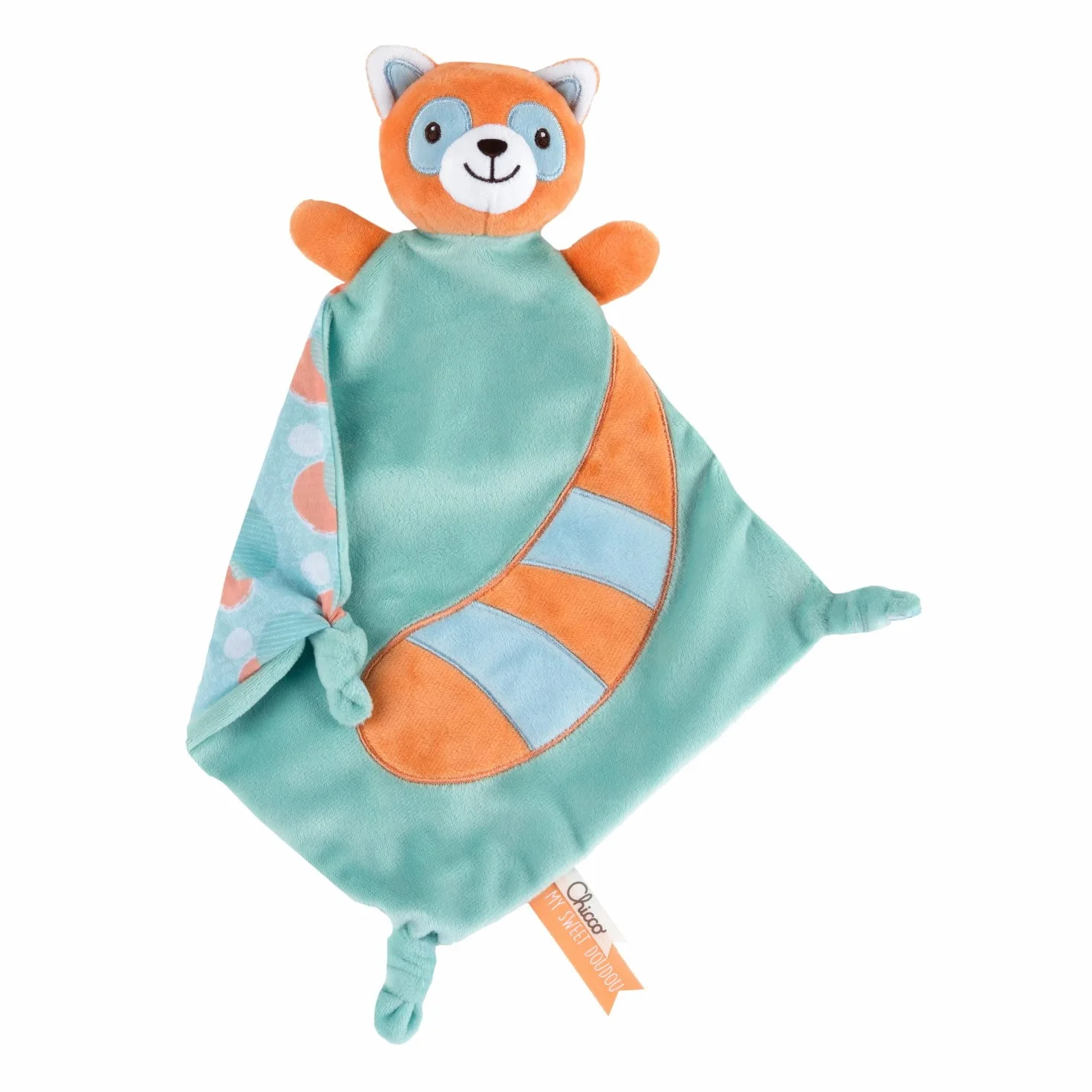 Chicco My Sweet Doudou Czerwona Panda Lalka z Miękkiego Weluru Można Prać w Pralce 0 m+