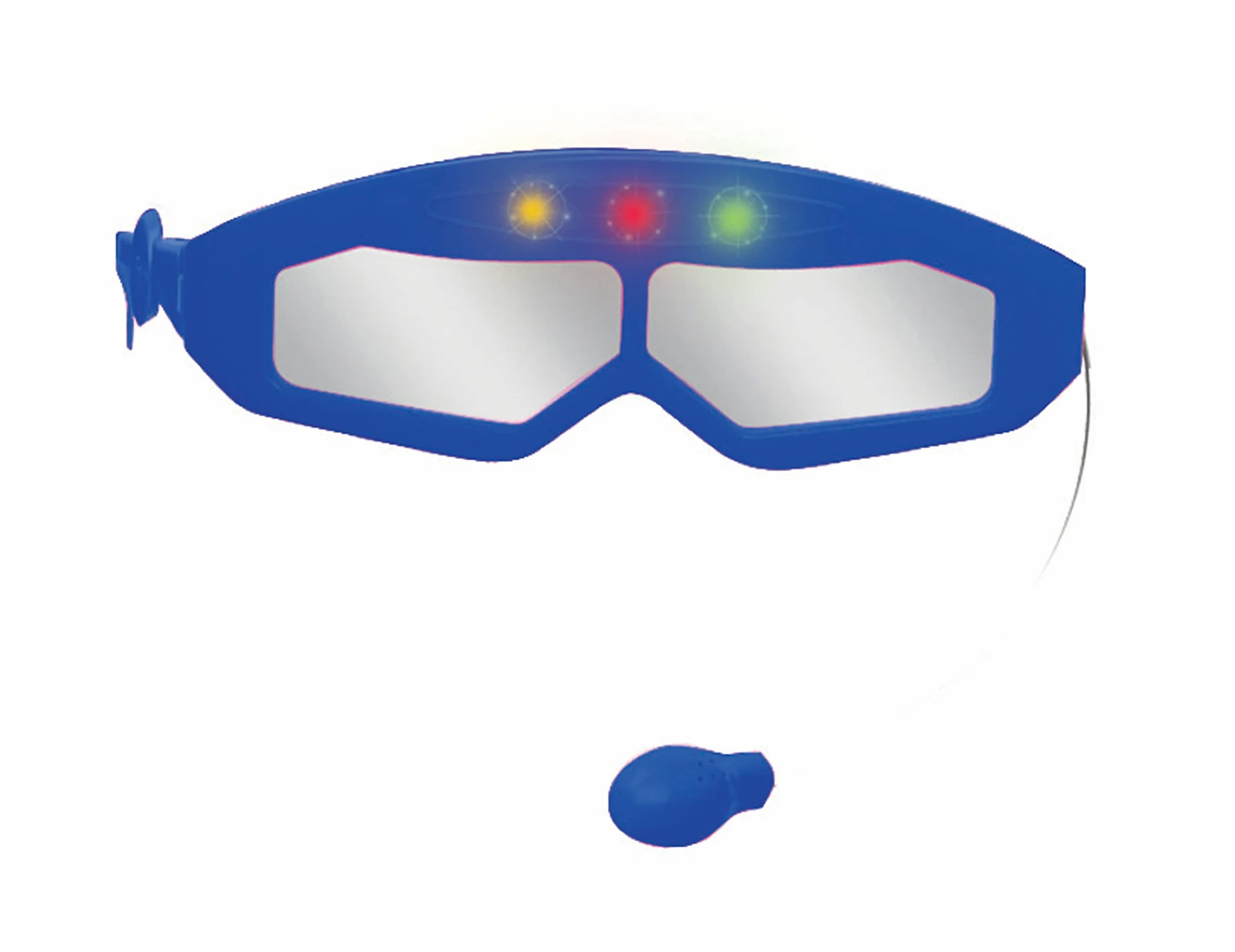 Lexibook K260SP Spider-Man Elektroniczna Gitara Oświetleniowa z Mikrofonem, Okulary z Mikrofonem, Utwory Demonstracyjne, 2 Tryby Gry, Wtyczka Mp3, Niebieski, Czerwony