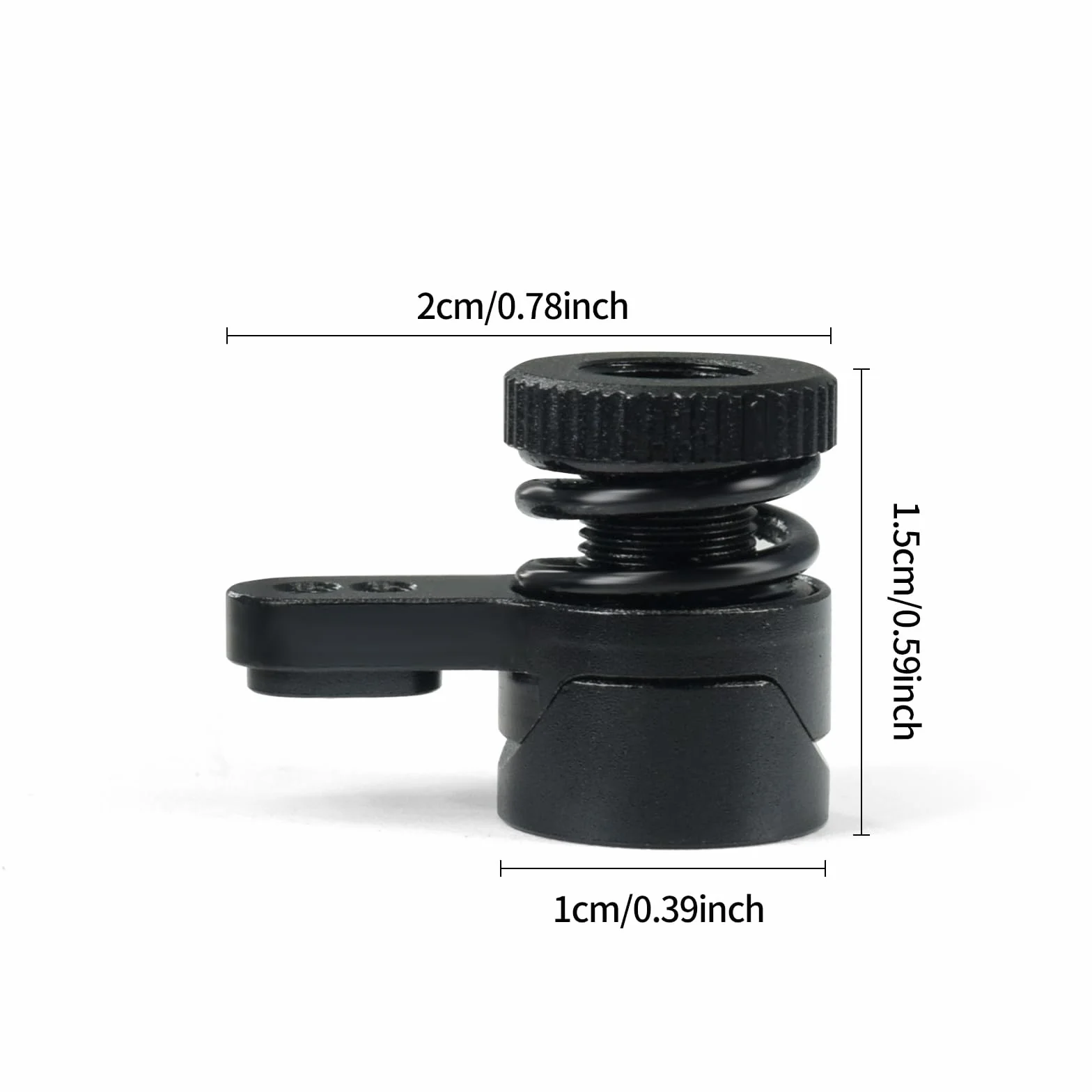 JOYSOG Ramię serwo 25T do ARRMA 1/18 Granite Grom/1/18 Typhon GROM/1/18 Mini LMT 4X4/1/18 UTB18 Capra ulepszone części (czarne)