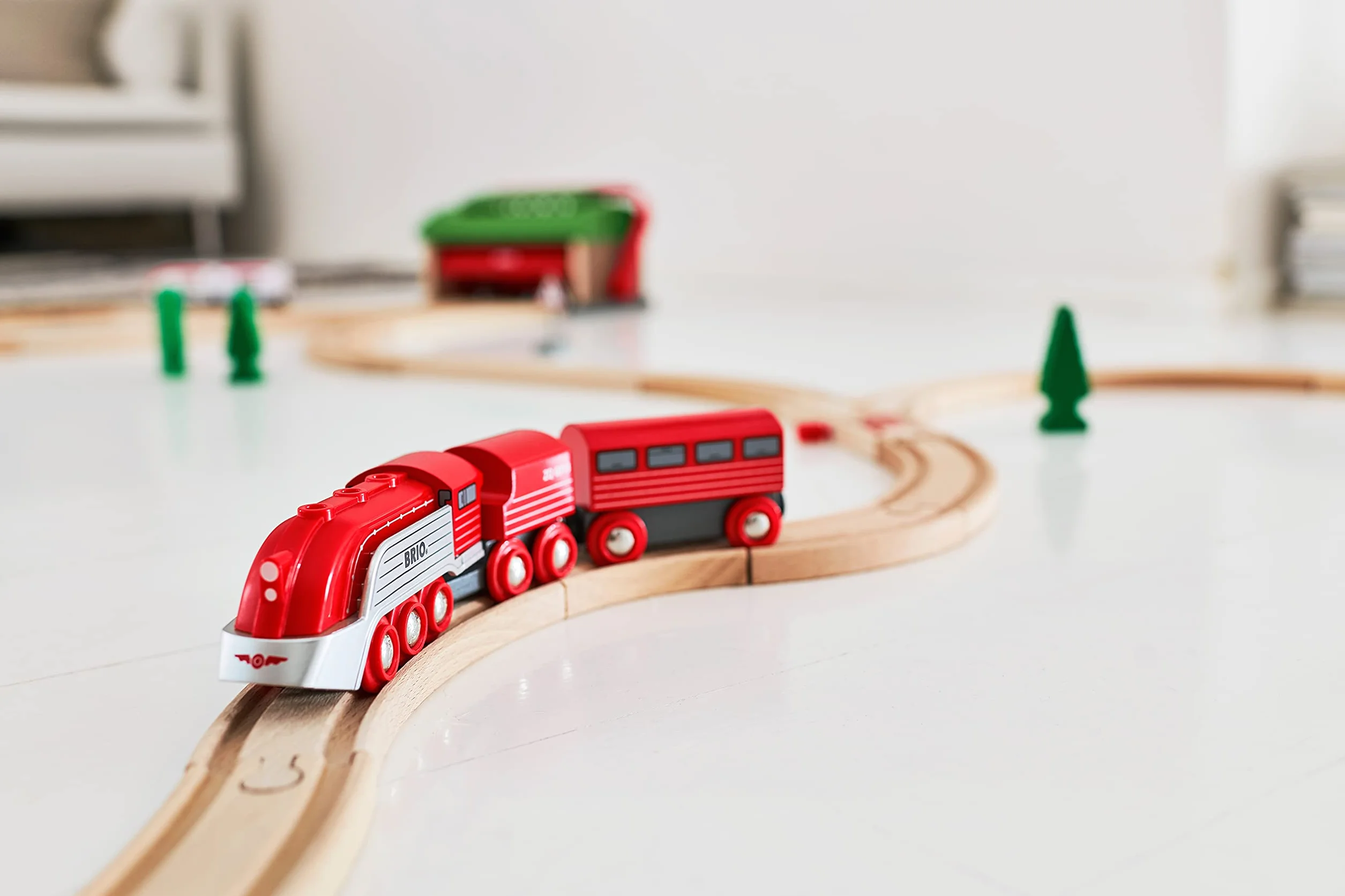 Brio 63355700 Szybki Pociąg (63355700) Bezpieczna Zabawka Dla Dzieci Powyżej 3 Lat