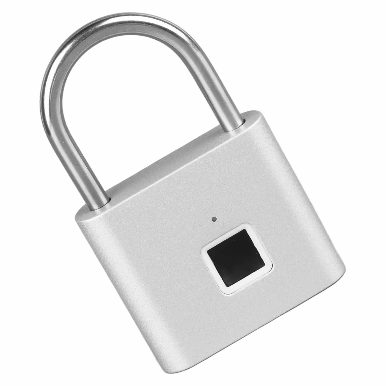 Inteligentna Kłódka z Czytnikiem Linii Papilarnych - USB Akumulator Bezkluczowy Wodoodporny Biometryczny Zamek Elektroniczny z Wieloma Opcjami Odblokowania i Projektem