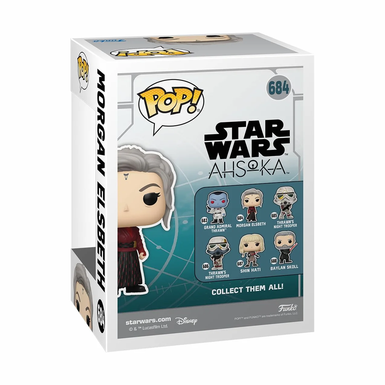 Funko POP! Vinyl: Star Wars Ahsoka - Morgan Elsbeth - Kolekcjonerska figurka winylowa - Pomysł na prezent - Oficjalny towar - Zabawki dla dzieci i dorosłych - Fani telewizji