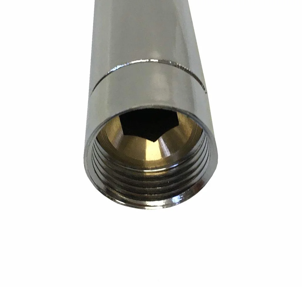Rurka przedłużająca do prysznica, przedłużka ramienia prysznicowego, 1/2" lub 3/4" (rurka przedłużająca 30 cm 1/2 cala)
