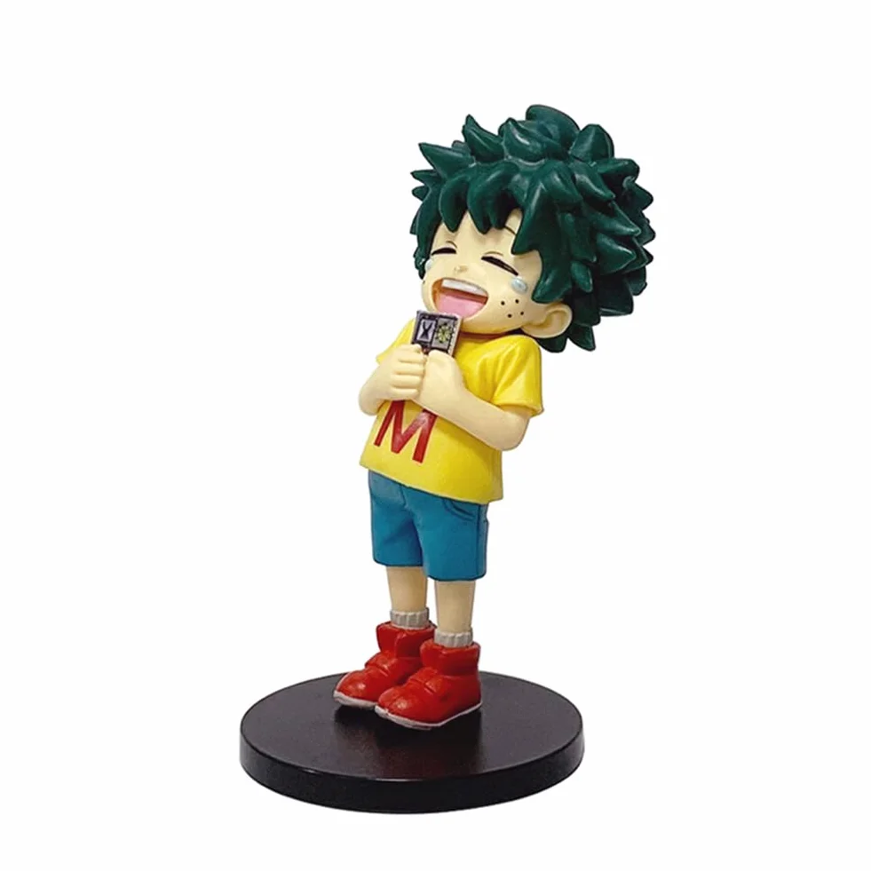 Zhongkaihua MHA Midoriya Izuku Figurka Midoriya Izuku Figurka 11 CM Kolekcjonerski PVC Model Domowe Biurko Dekoracja Świąteczna Ornament