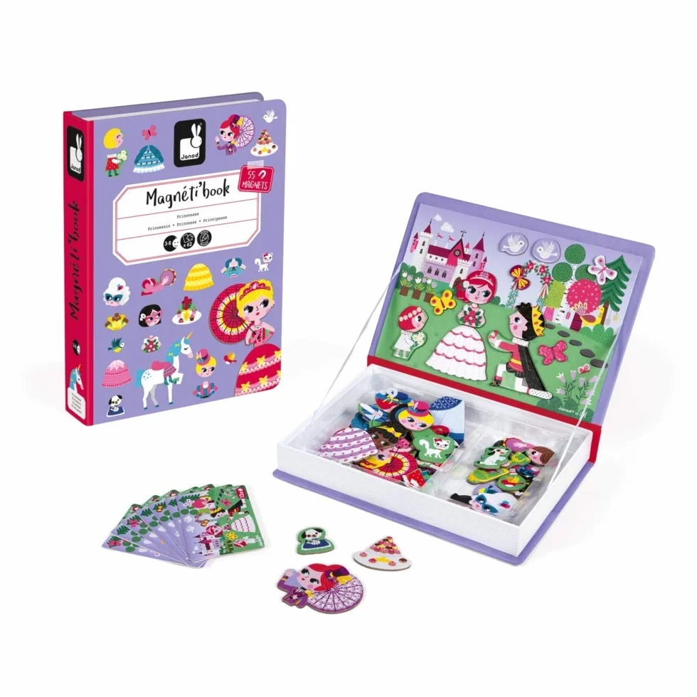 Janod Magneti'Book Princesses J02725