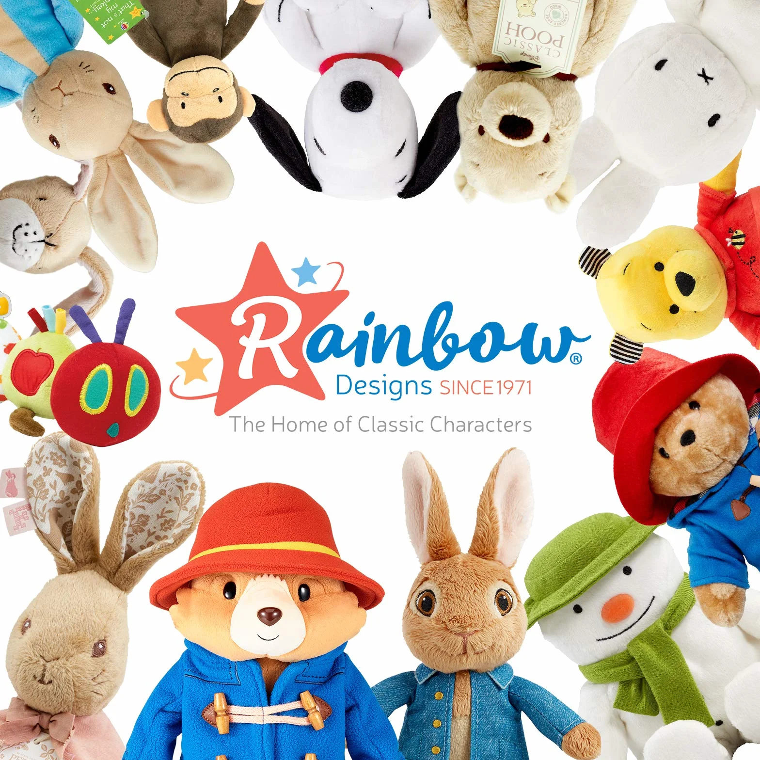 Rainbow Designs DN1471 Winnie The Pooh & Friends Pooh Classic Tigger Soft Toy (12Cm),Brown