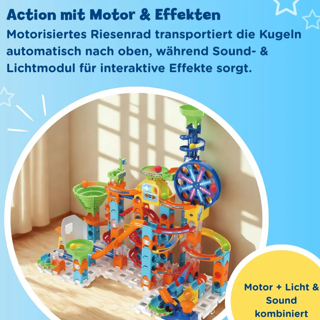 Vtech Marble Rush Ultimate Tor Kulkowy, Wielokolorowy, 4-12 lat