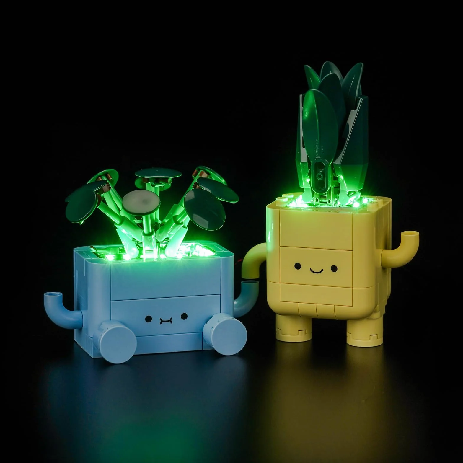 Zestaw oświetleniowy kompatybilny z Lego 10349 Happy Plants Botanical Collection Set (nie jest to model), zestaw oświetleniowy LED kompatybilny z Happy Plants 10349, kreatywne zabawki