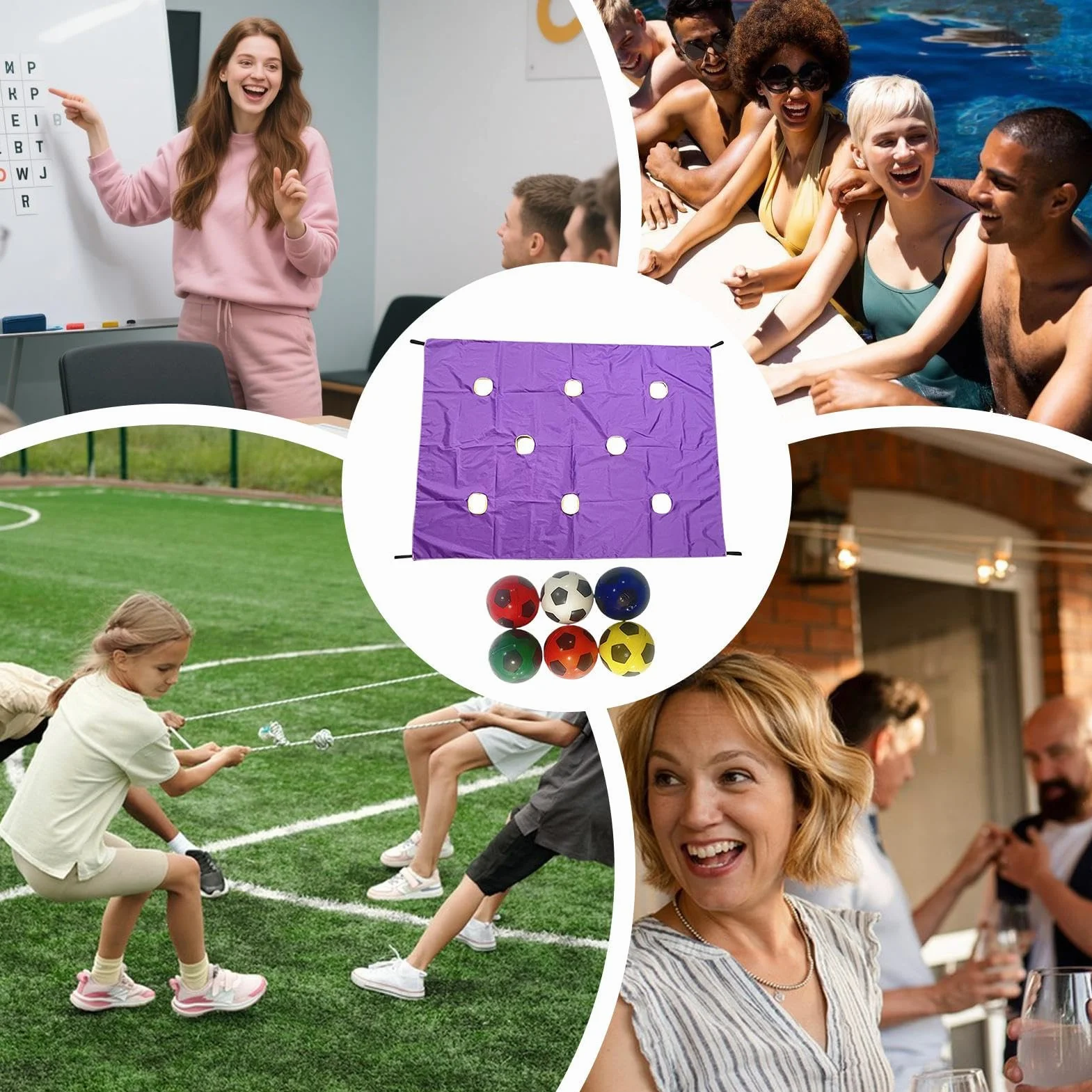 Gra integracyjna Hole Tarp – gry zespołowe, edukacja grupowa, sporty integracyjne dla nastolatków, młodzieży, dorosłych, rodziny