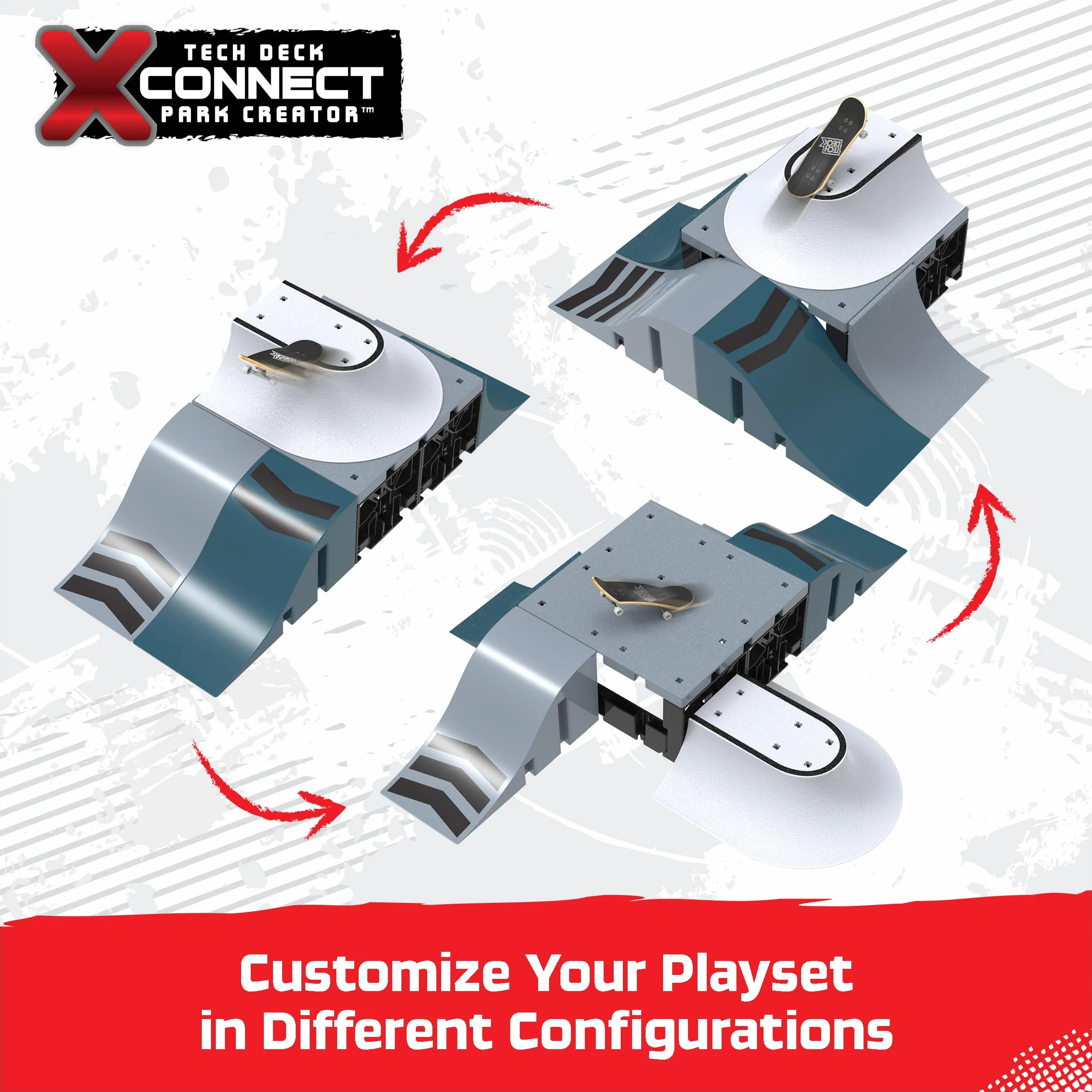 Tech Deck X-connect - zestaw startowy Speed Wave