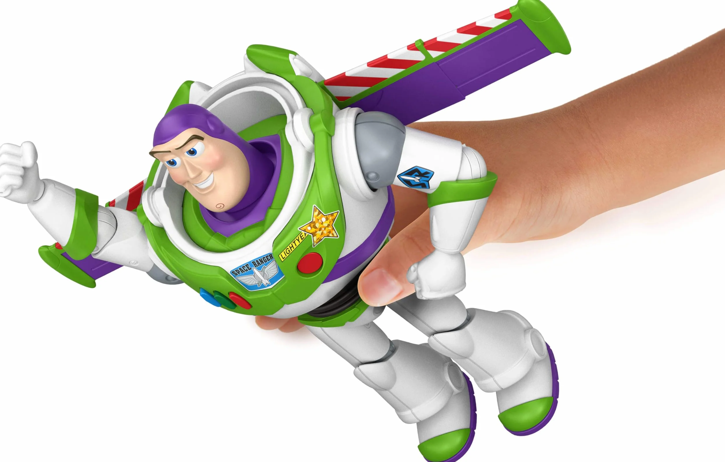 Mattel Disney Pixar Toy Story 5 Buzz Astral Figurka 25 cm 12 punktów ruchu JKV39