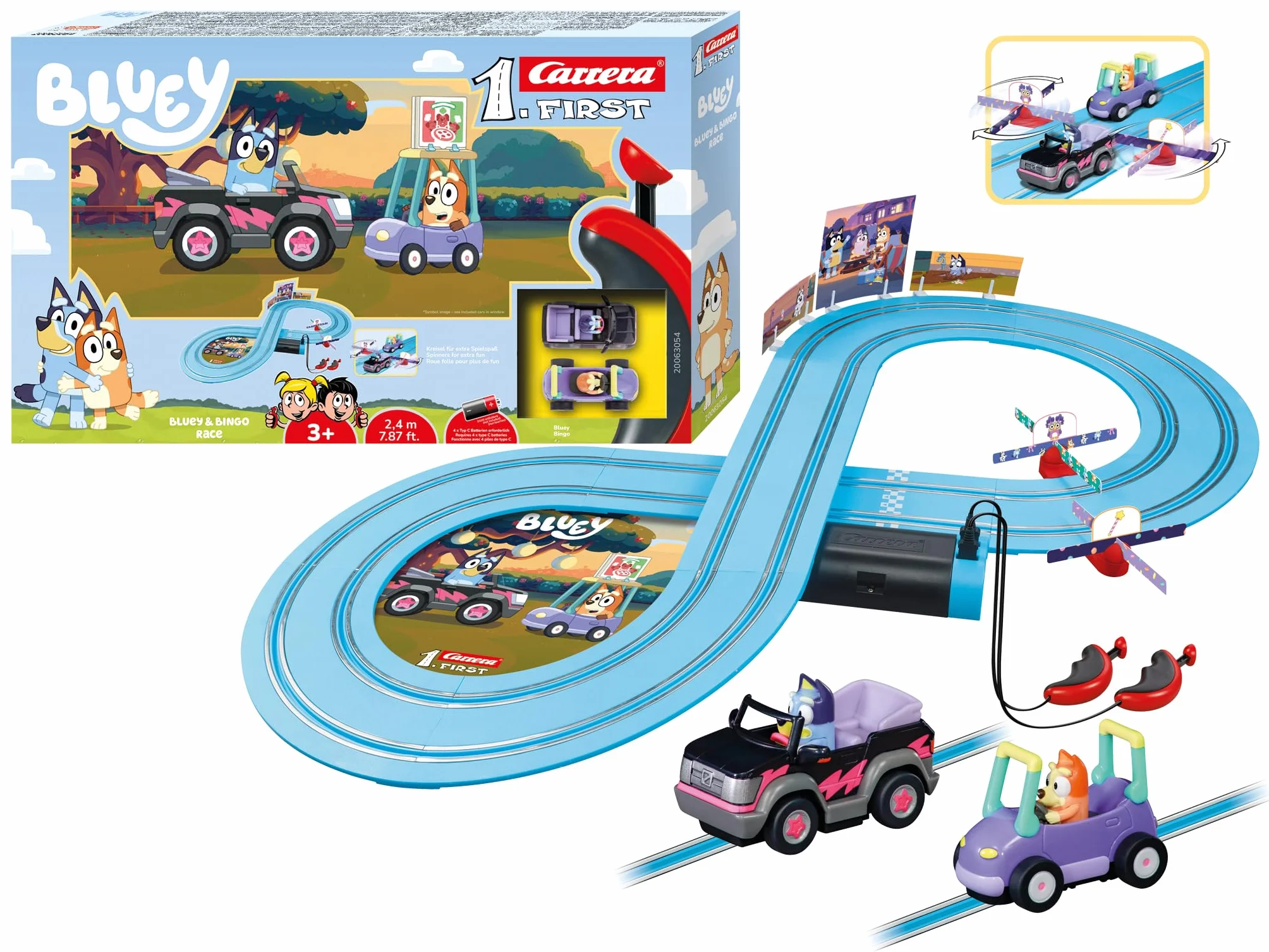 Carrera Bluey & Bingo Race
