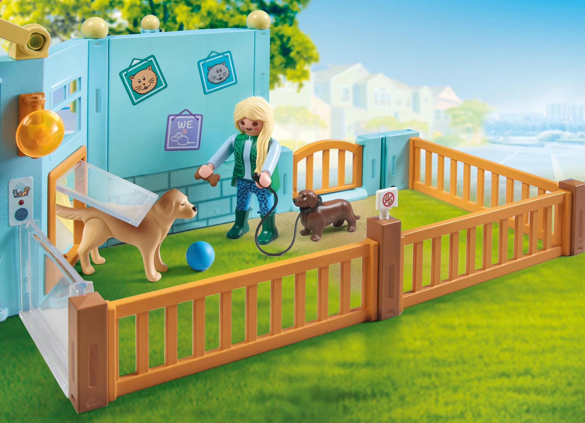 PLAYMOBIL | My Life | Hotel dla zwierząt | Zabawki dla dzieci | Zestaw figurek zwierząt | Zabawki dla dzieci od 4 lat | 71742