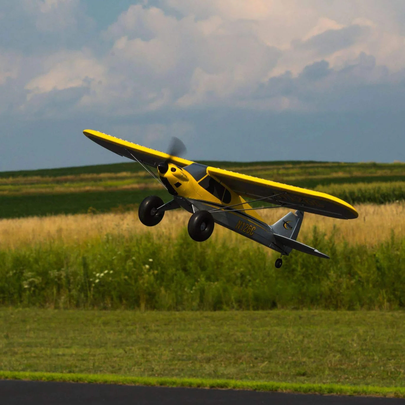 Hobbyzone HBZ320001 Carbon Cub S 2 1,3 m RTF Basic RC Samolot, biały