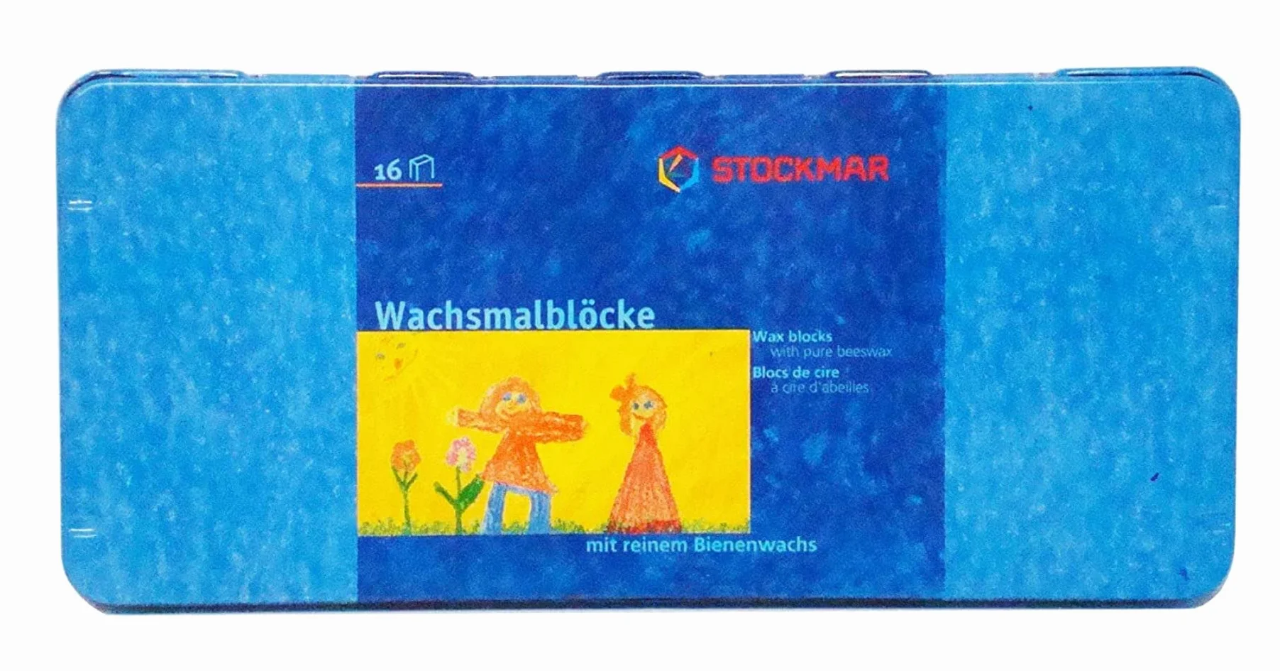 Stockmar 204884266 Zestaw Bloków Świecowych, Wielokolorowy, 16 Sztuk