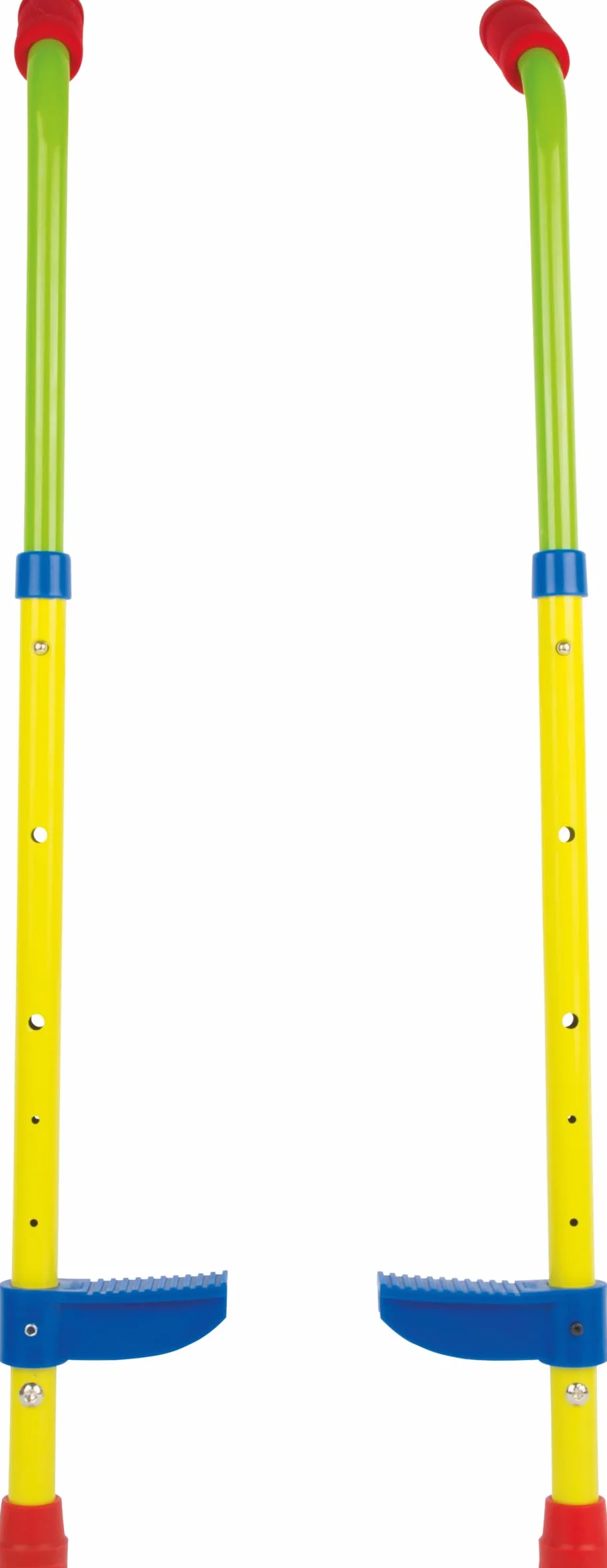 small foot Szczudła dziecięce, wykonane ze stabilnego materiału, regulacja długości, z uchwytami, dla dzieci od 4 lat, 10866