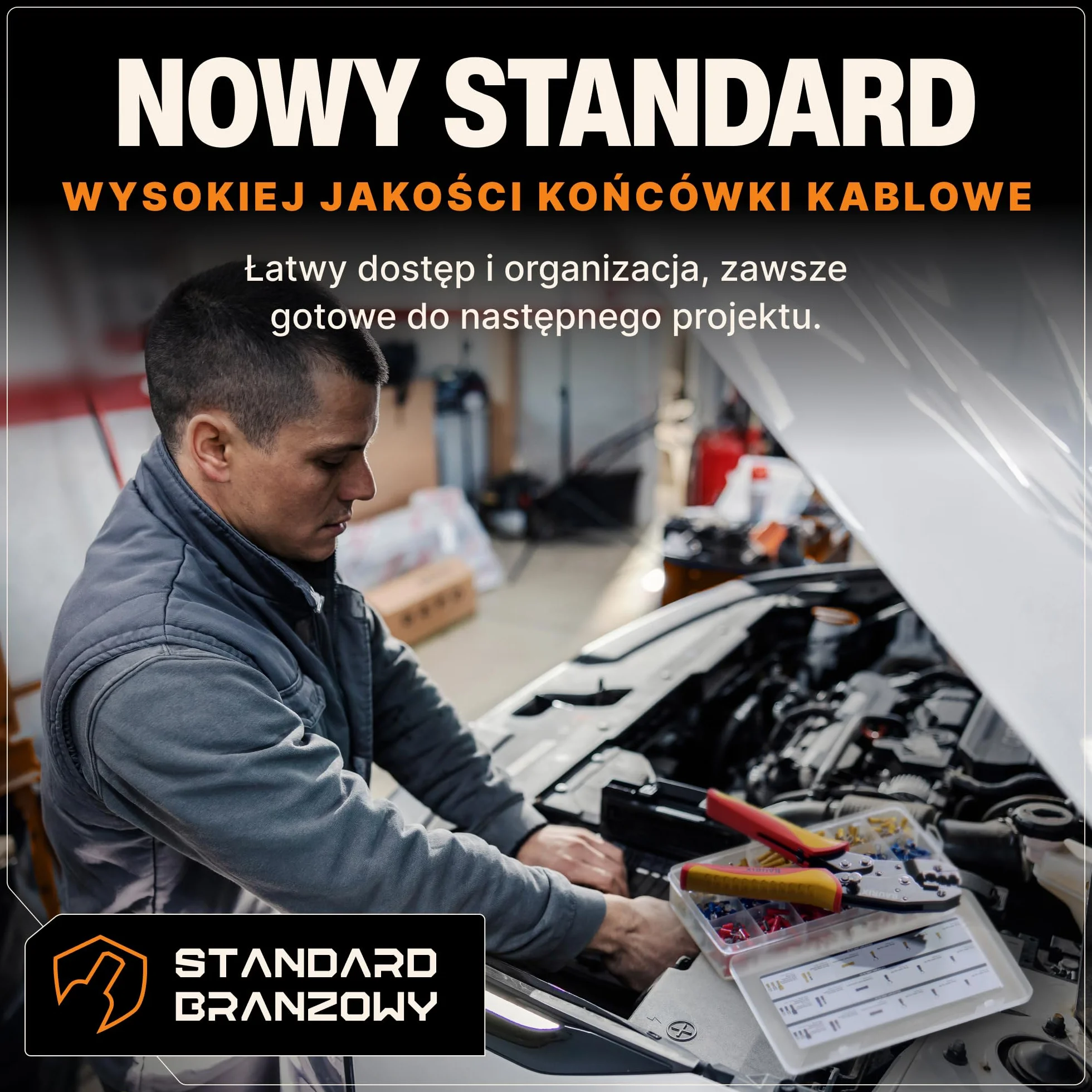 BAURIX® Zestaw końcówek kablowych 700 sztuk - Złącza kablowe elektryczne różne rozmiary dla przekrojów przewodów [0,50-6mm²] - Zaciski elektryczne - Asortyment złącz kablowych elektrycznych