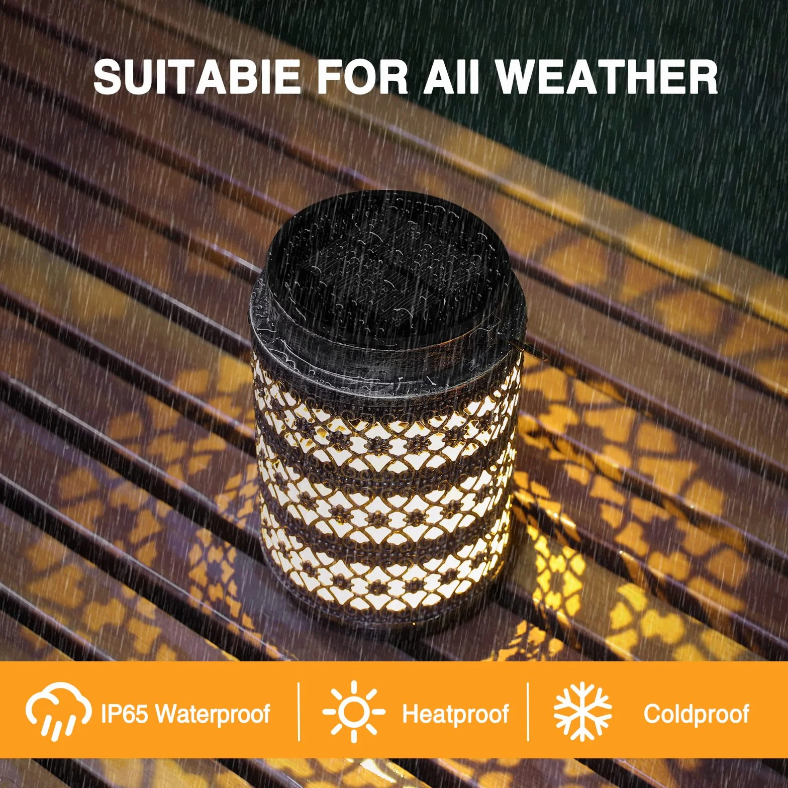 GEARLITE Zamiennik lamp solarnych, 8 cm, do ogrodu, lampy solarne, części zamienne z 2 diodami LED (ciepła / biała), pojemnik na baterie słoneczne 800 mAh z wysokowydajnymi panelami słonecznymi do