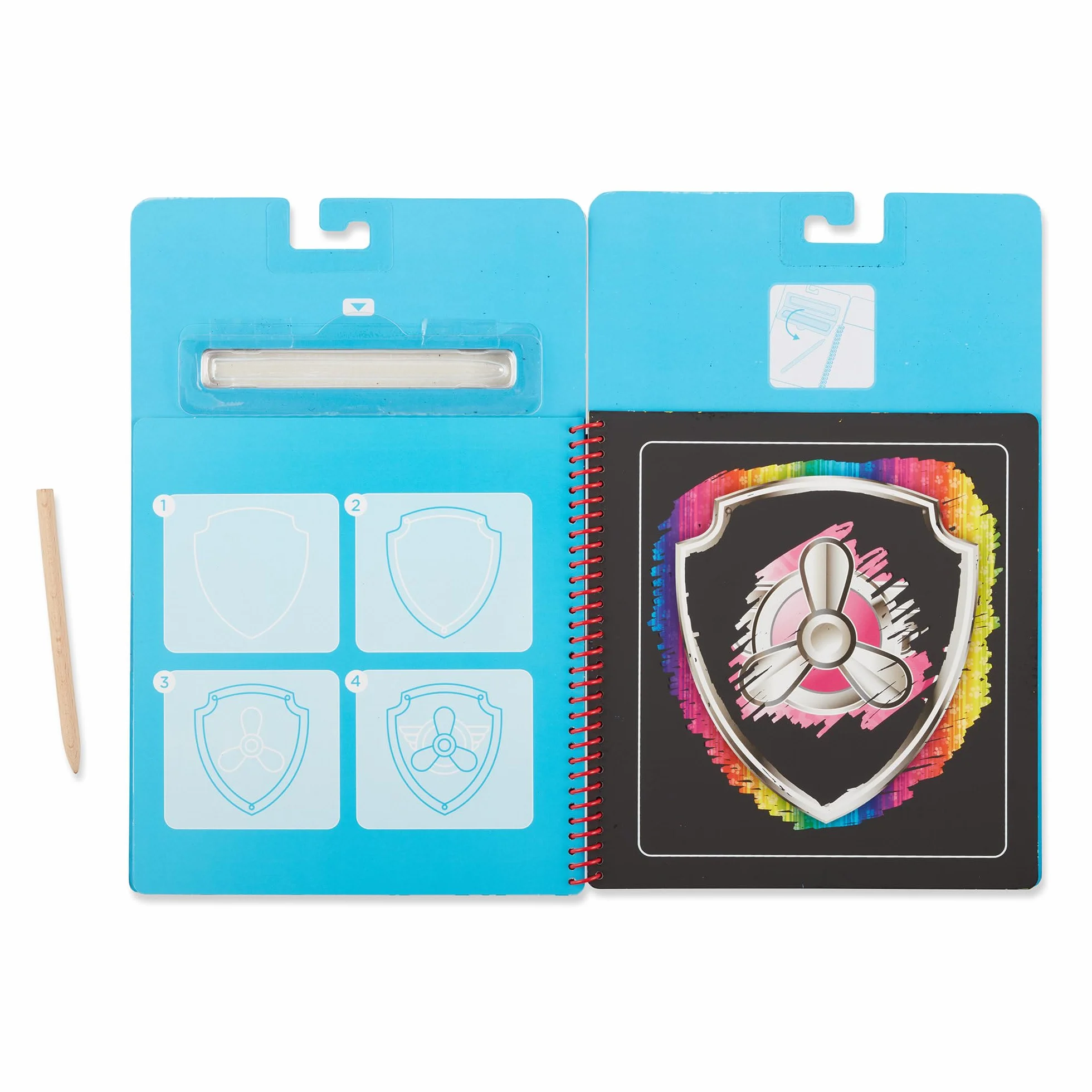 Melissa & Doug PAW Patrol Skye Zdrapki Rękodzieło Sztuka i rzemiosło 4+