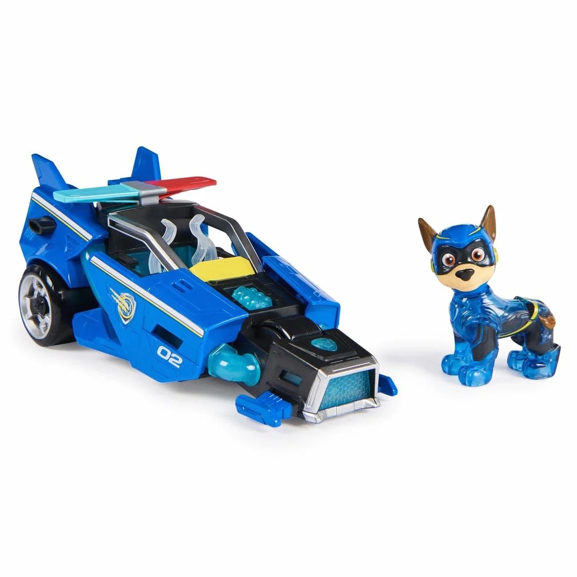Paw Patrol Mighty Pups Samochodzik, Wielokolorowy, Od 3 lat