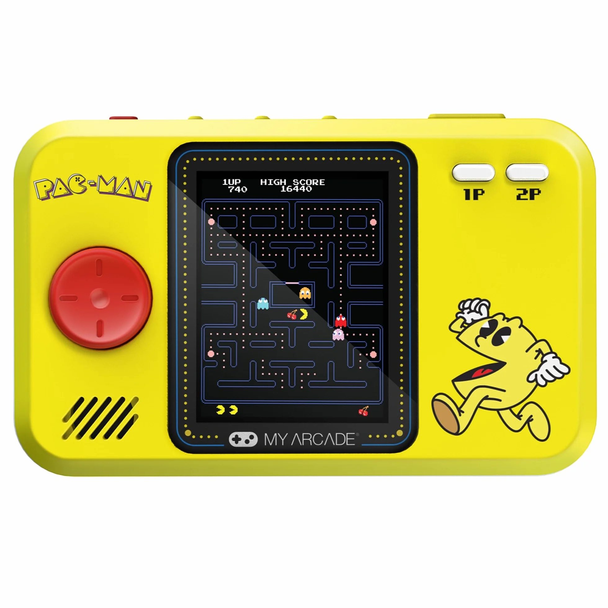 My Arcade DGUNL-4198 PAC-MAN Pocket Player Pro Handheld Portable Gaming System