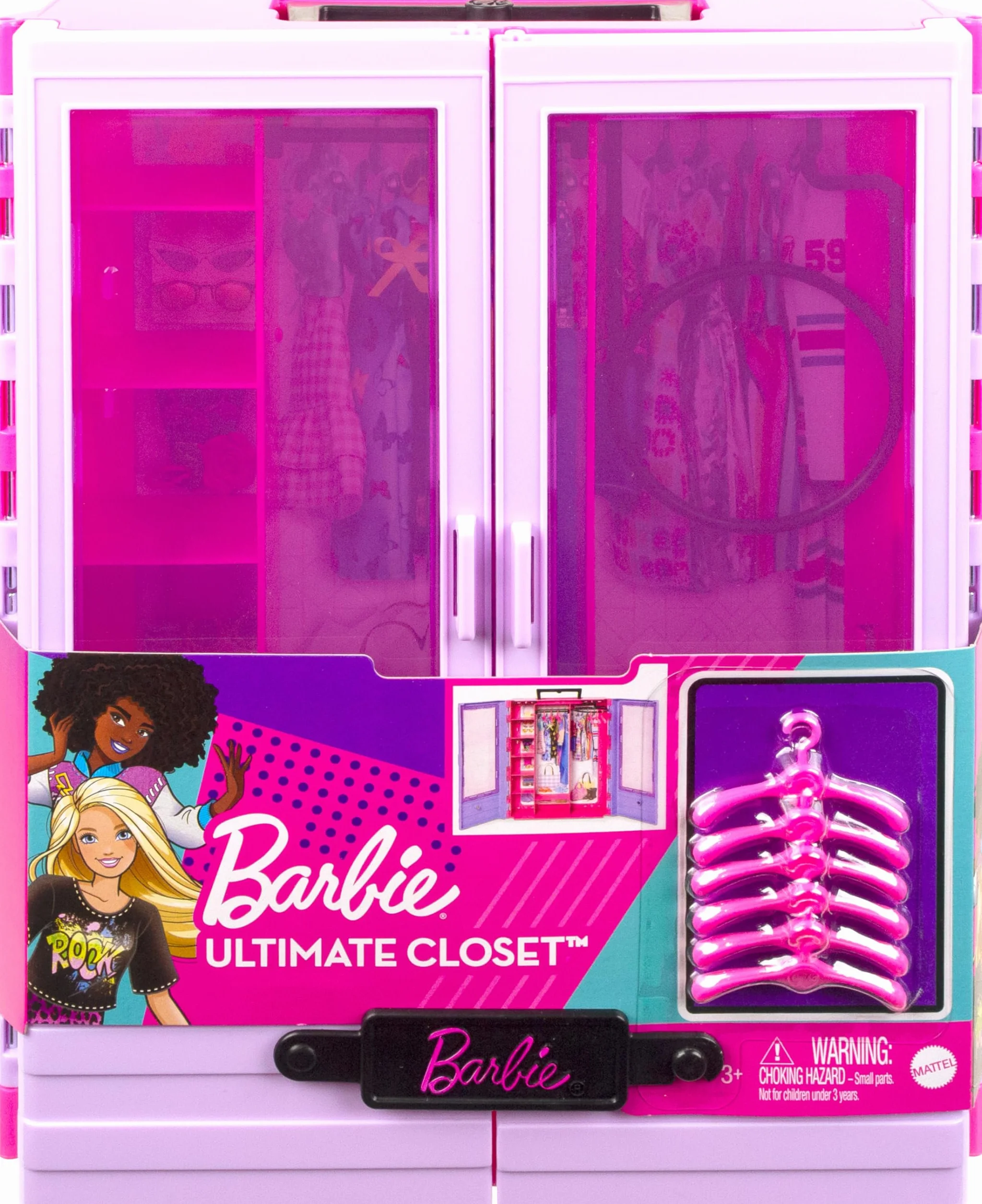 Barbie Ultimate Closet Barbie Szafa na Ubranka, Wielokolorowy, 26 x 73 x 320 mm