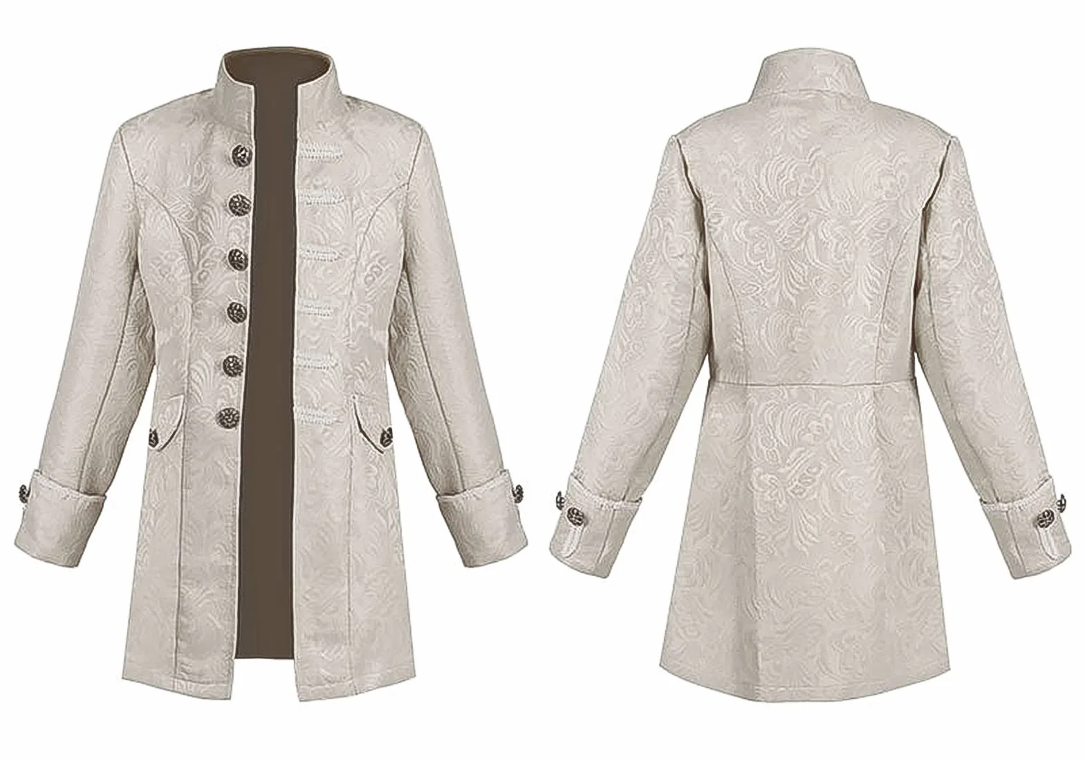 AIEOE - Chłopiec steampunk płaszcz dla dzieci, średniowieczny, gotycki, renesansowy, wiktoriański, pirat, wiking, kostium na karnawał, partyt, Cosplay, długie rękawy, vintage, kurtka dla chłopców -