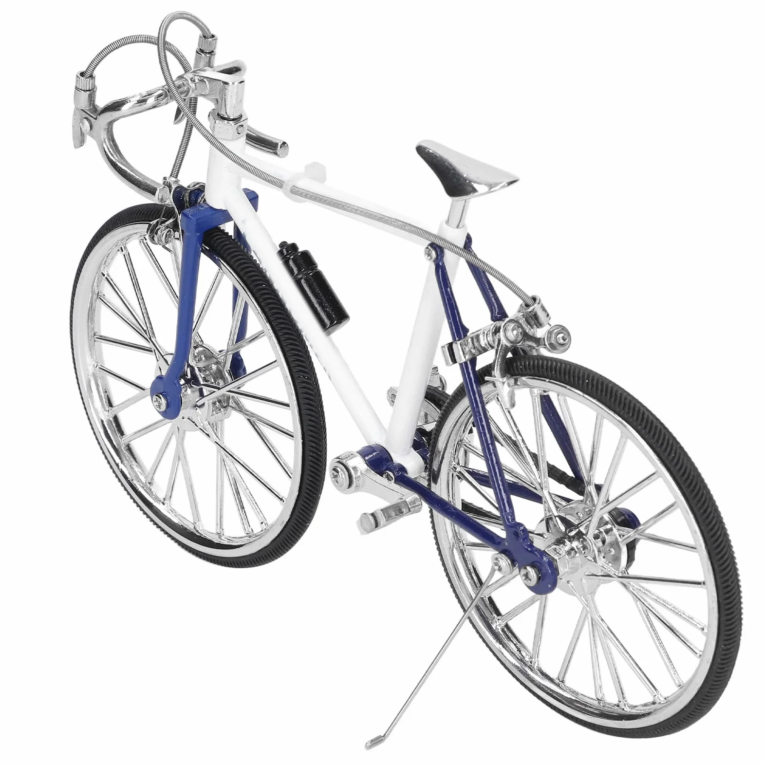 Ozdoba Modelu Mini Roweru, 1:10 Kolekcje Rowerów o Wysokiej Symulowanej Stopie Retro Miniaturowa Figurka Kreatywna Figurka Rowerowa Decor