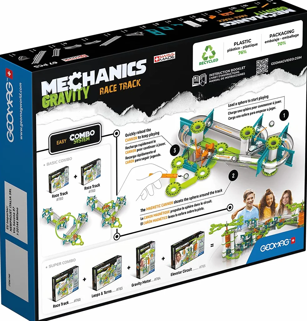 Geomag Gravity Race Track 67 pcs