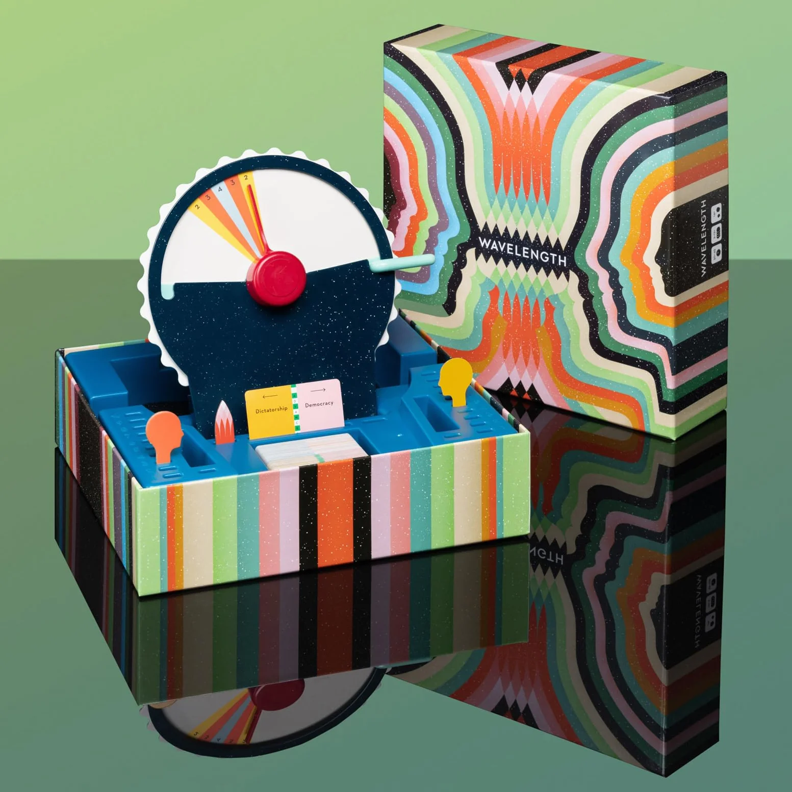 Palm Court, Wavelength: A Telepathic, Party Game, Ages 14+, 2-12 players, 30 to 45 Minutes Playing Time