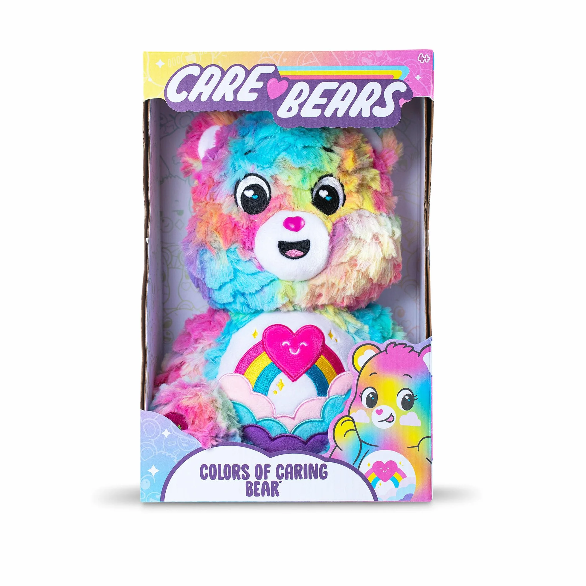 Care Bears 35cm Cozy Collection - Caring Colours Bear