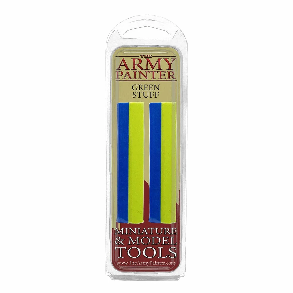 The Army Painter Oryginalna Szpachlówka Green Stuff Dwuczęściowa Glina Do Modelowania, 20 cm, Masa Modelarska Do Formowania Masa Do Modelowania Figurek, TL5037