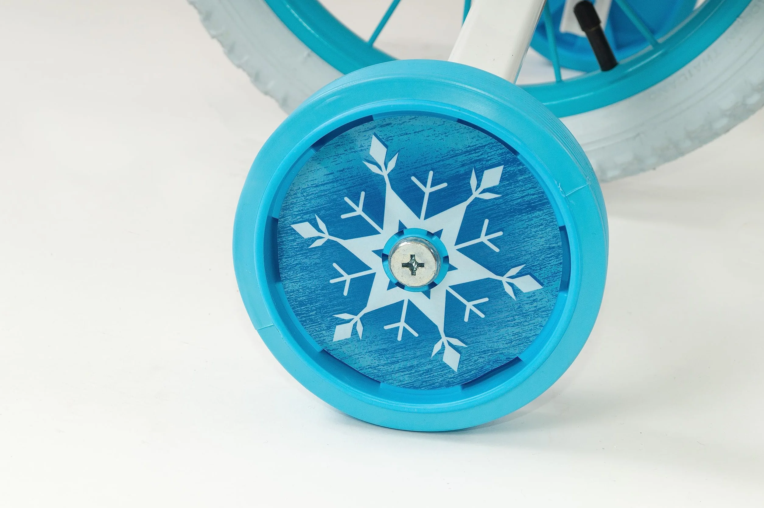 Toimsa Uniseks — Dzieci Frozen Huffy 14694 Rower Dziecięcy, Niebieski/Biały, 14"