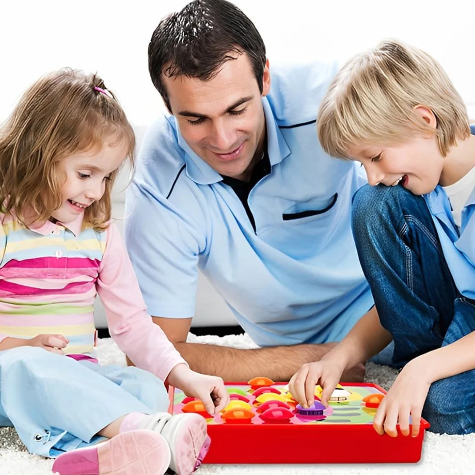 DxxD Zabawka Montessori do nauki kolorów dla dzieci od 2 lat