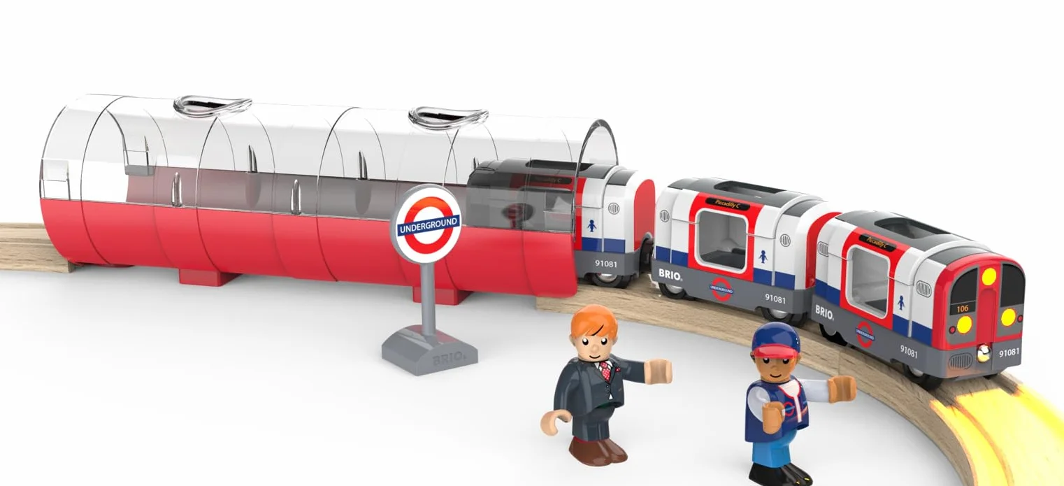 BRIO World - Londoner U-Bahn mit Licht und Sound